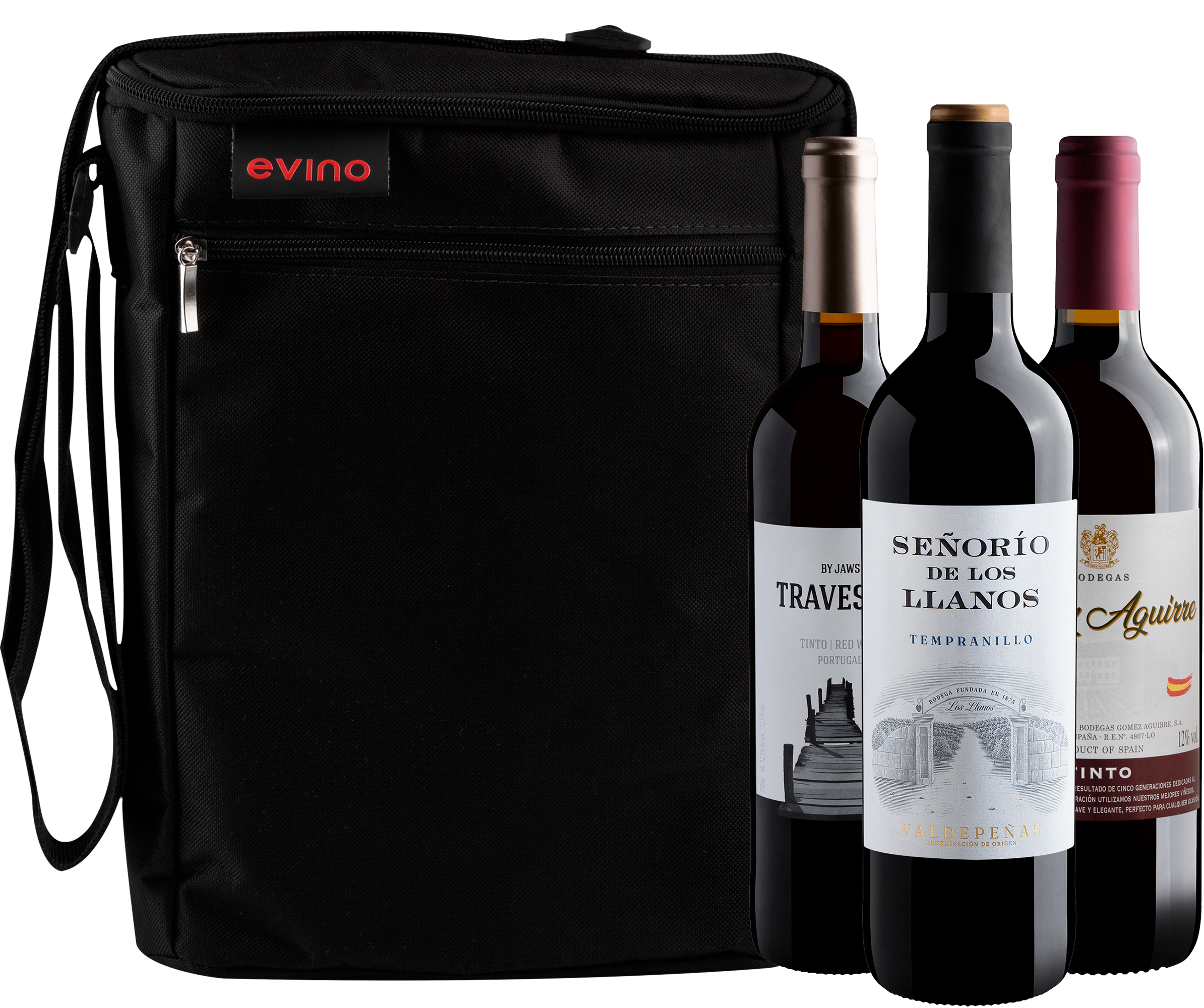 Kit 3 Tintos do Velho Mundo + Bolsa Exclusiva
