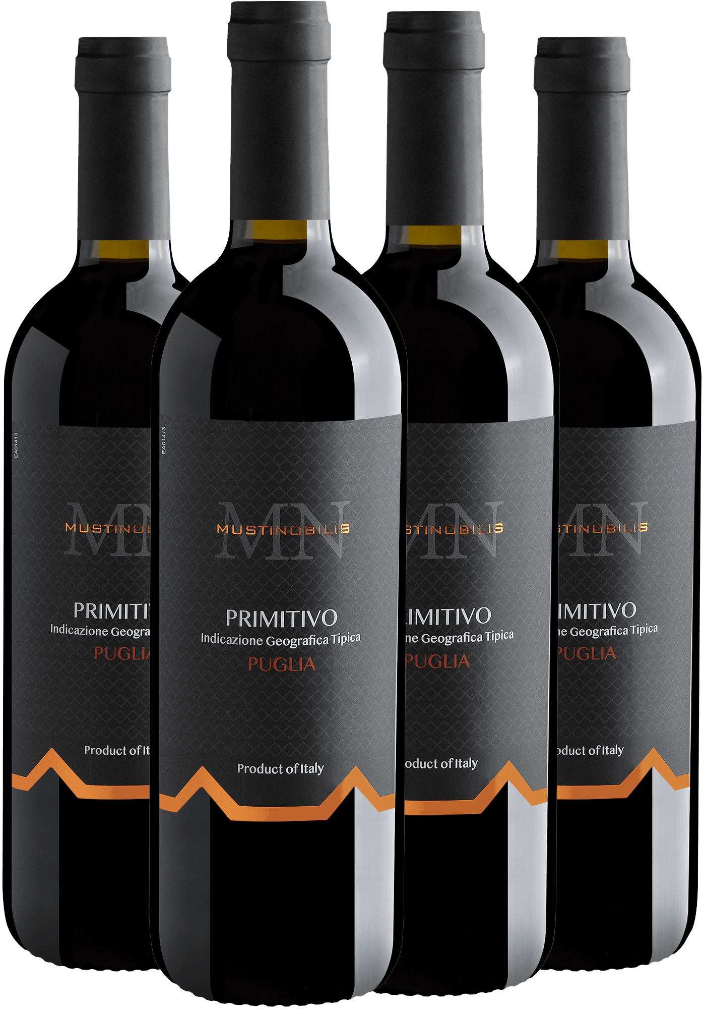Kit 4 Musti Nobilis Primitivo Puglia IGT