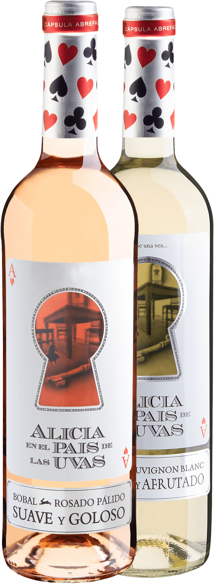 Kit Alicia en el Pais de Las Uvas | 1 Rosé + 1 Branco