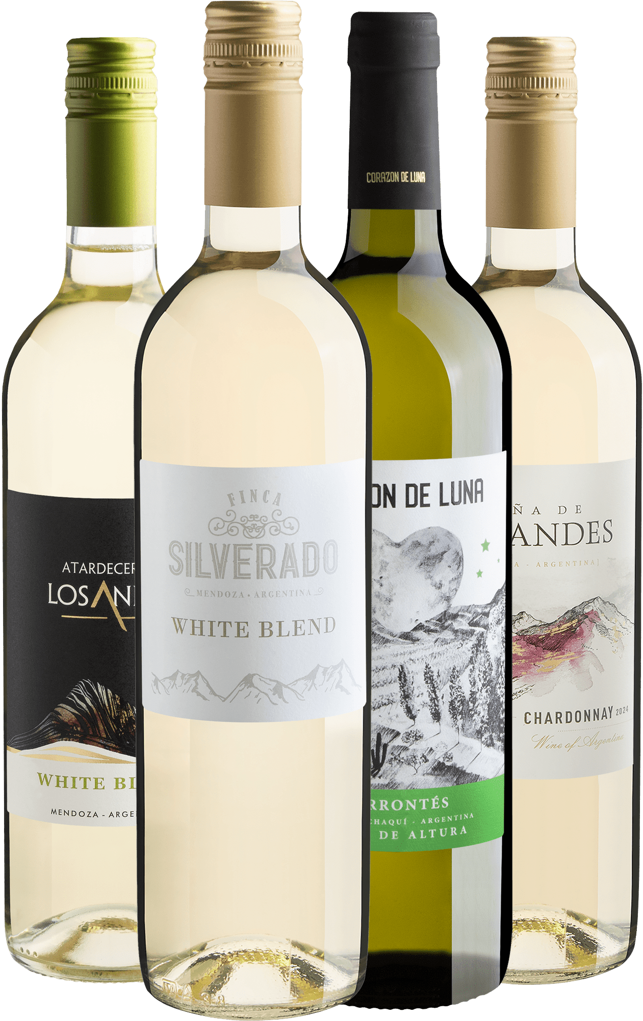 Kit 4 Brancos Argentinos por R$29,90 cada garrafa + Frete Grátis*