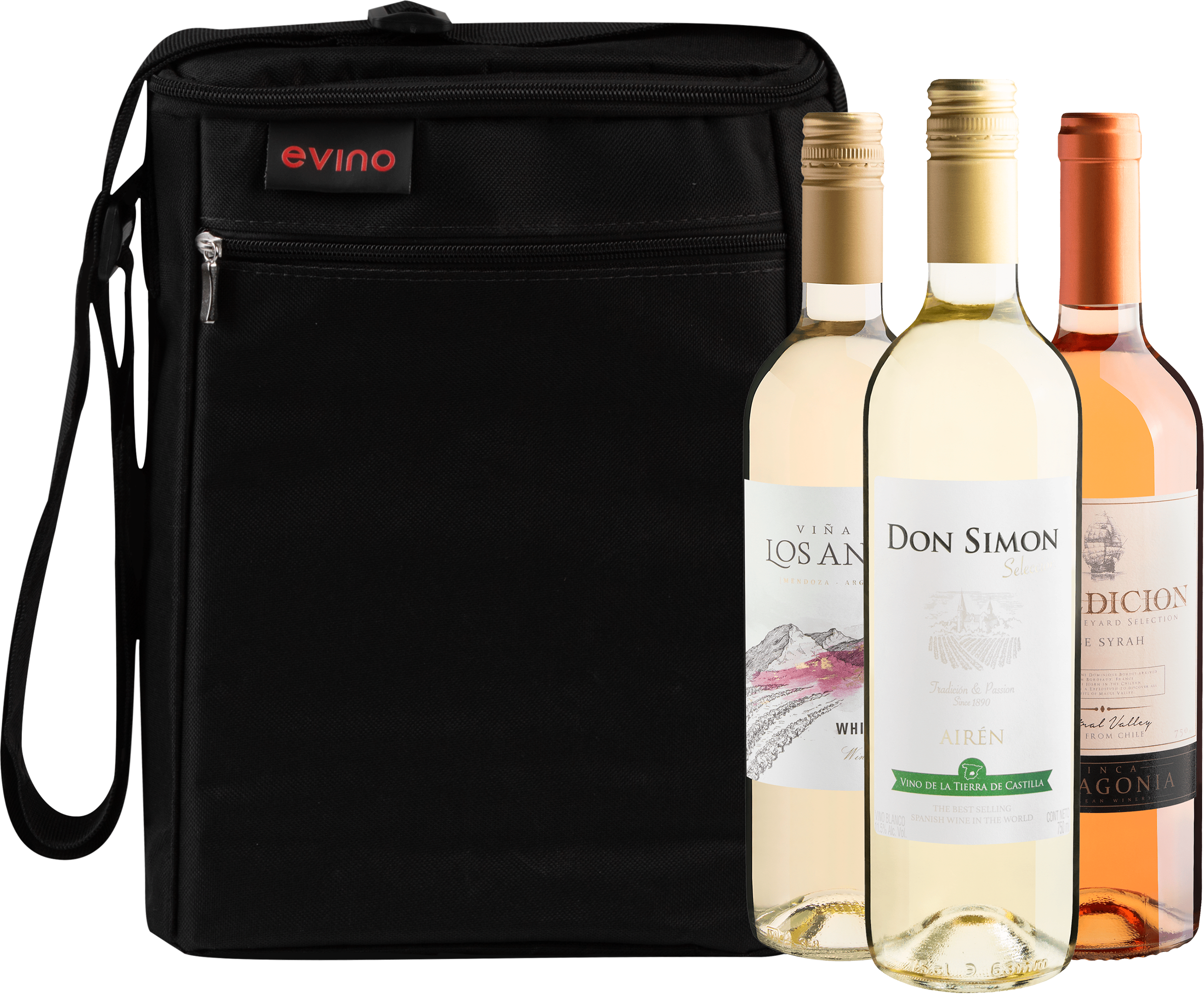 Kit 3 Vinhos Refrescantes + Bolsa Exclusiva por R$119,90