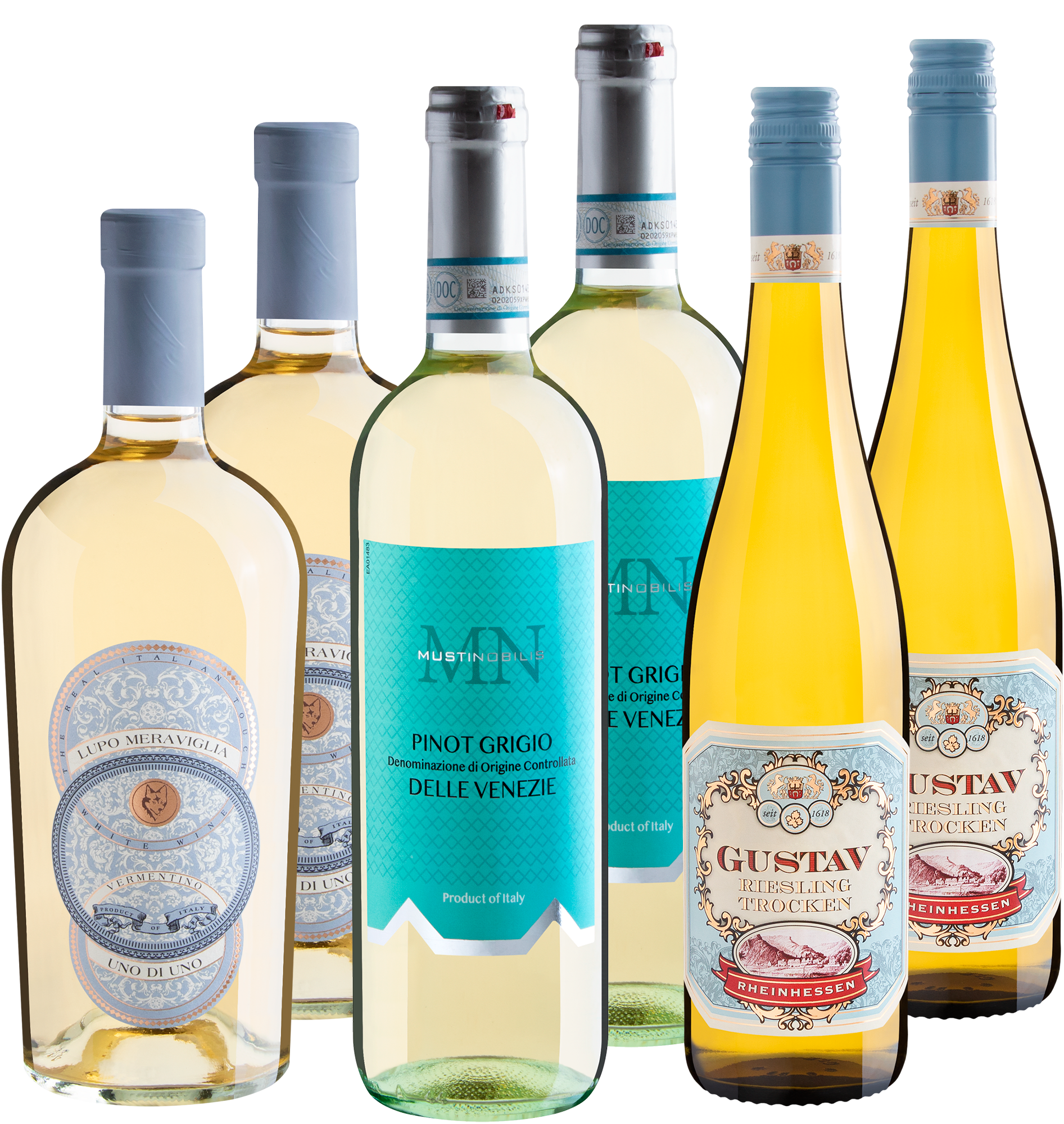 Kit Vinhos Brancos Best Sellers | 6 garrafas por R$79,90 cada