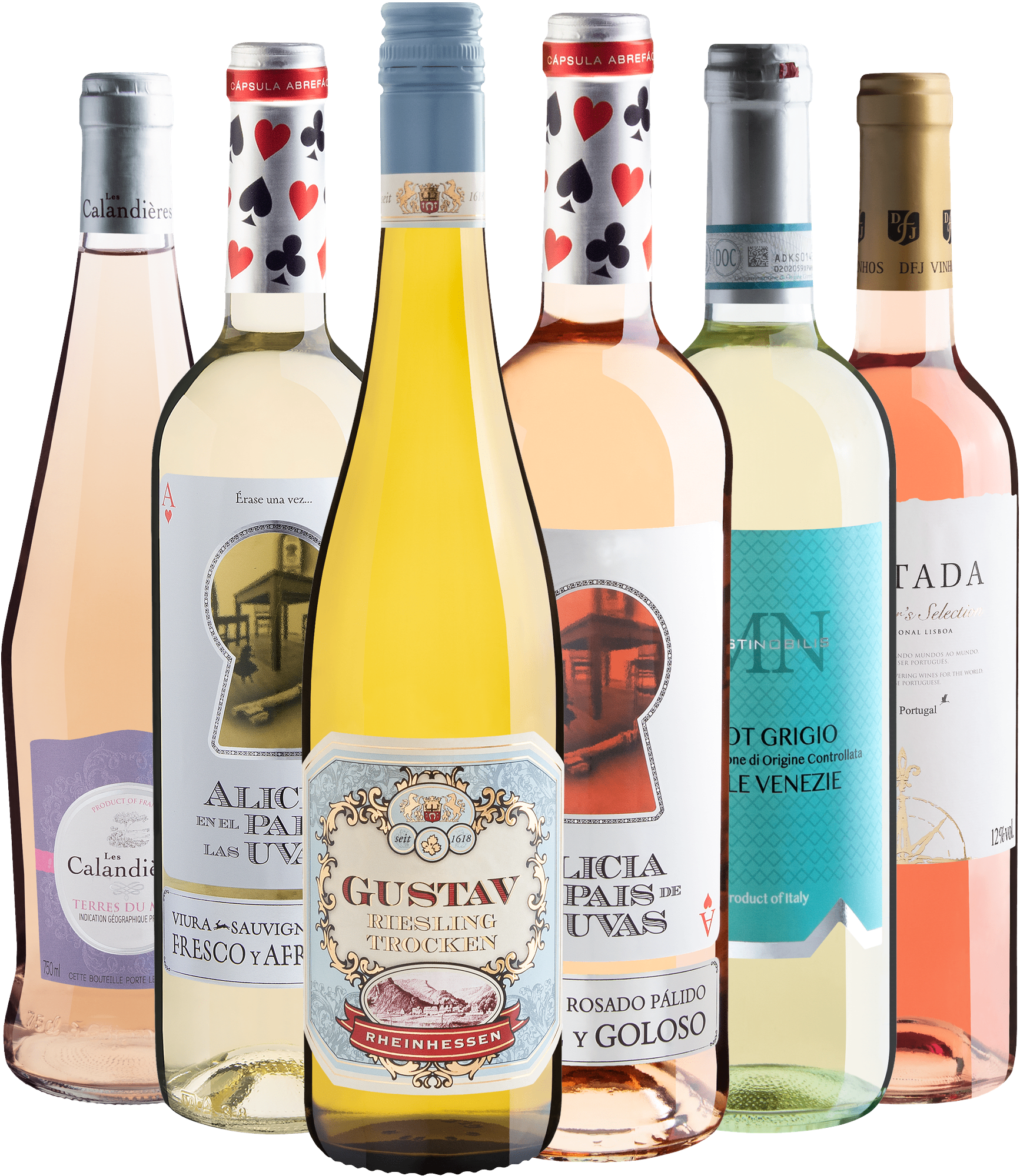 Kit 6 Best Sellers Refrescantes por R$44,90 cada garrafa