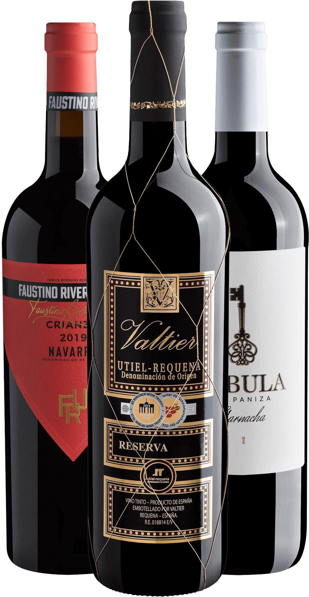 Kit 3 Vinhos Regiões Espanholas