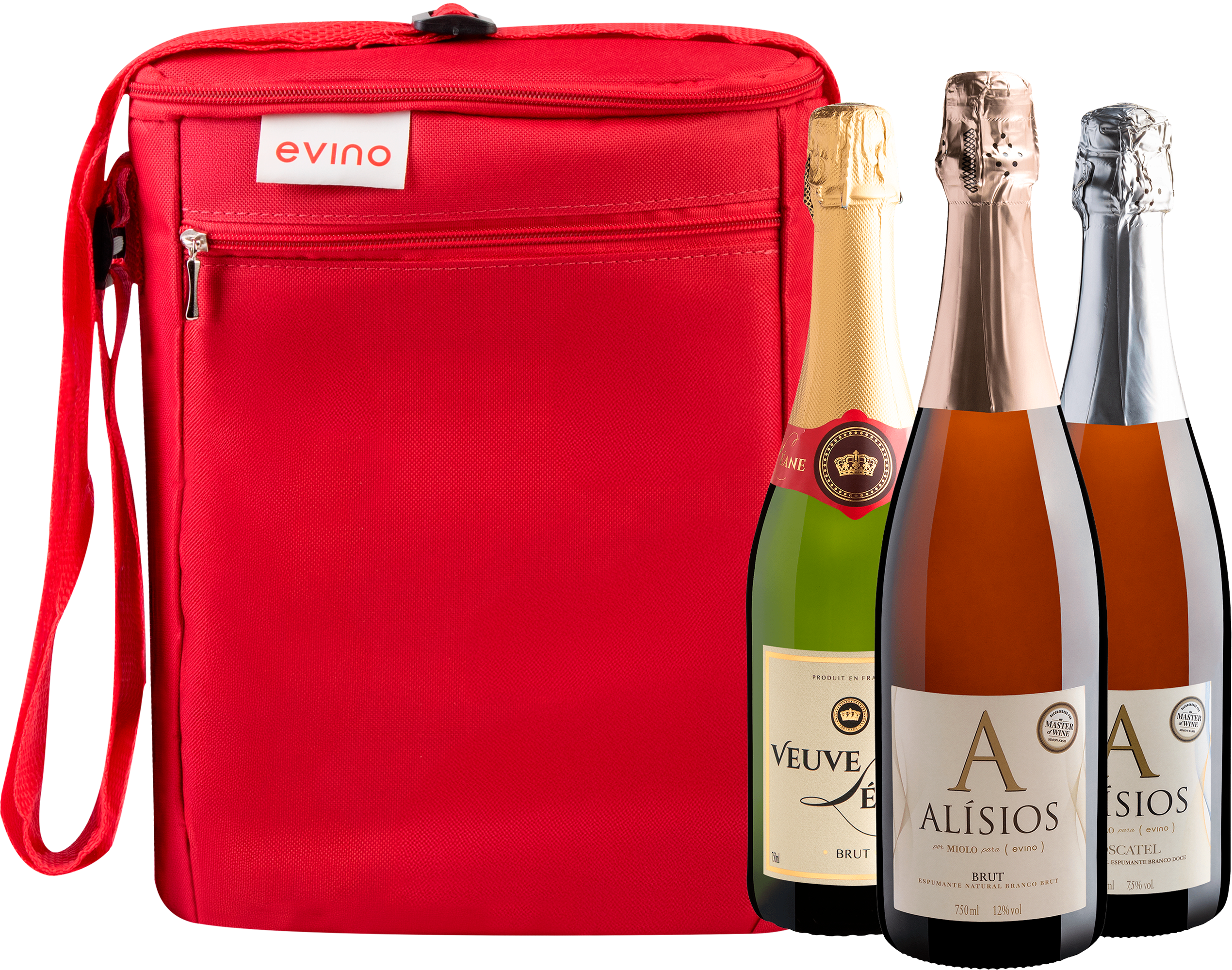 Kit 3 Espumantes Best Sellers + Bolsa Exclusiva Grátis 