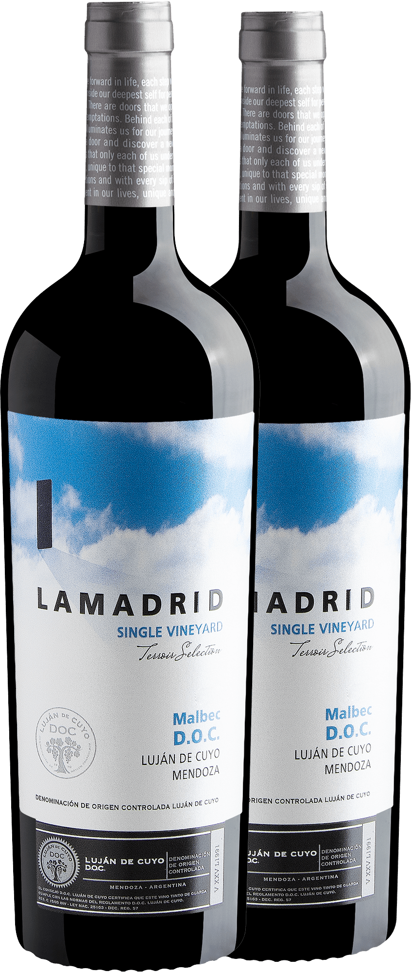 Kit 2 Lamadrid Single Vineyard Terroir Selection Malbec DOC
