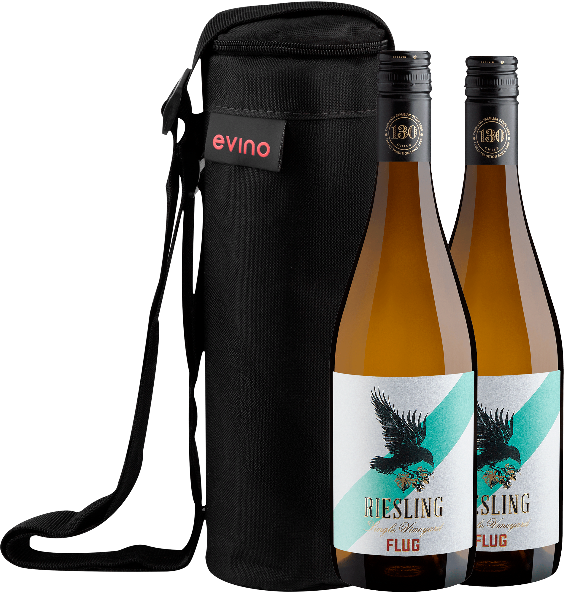 Kit 2 Flug Riesling Single Vineyard + Bolsa Exlusiva
