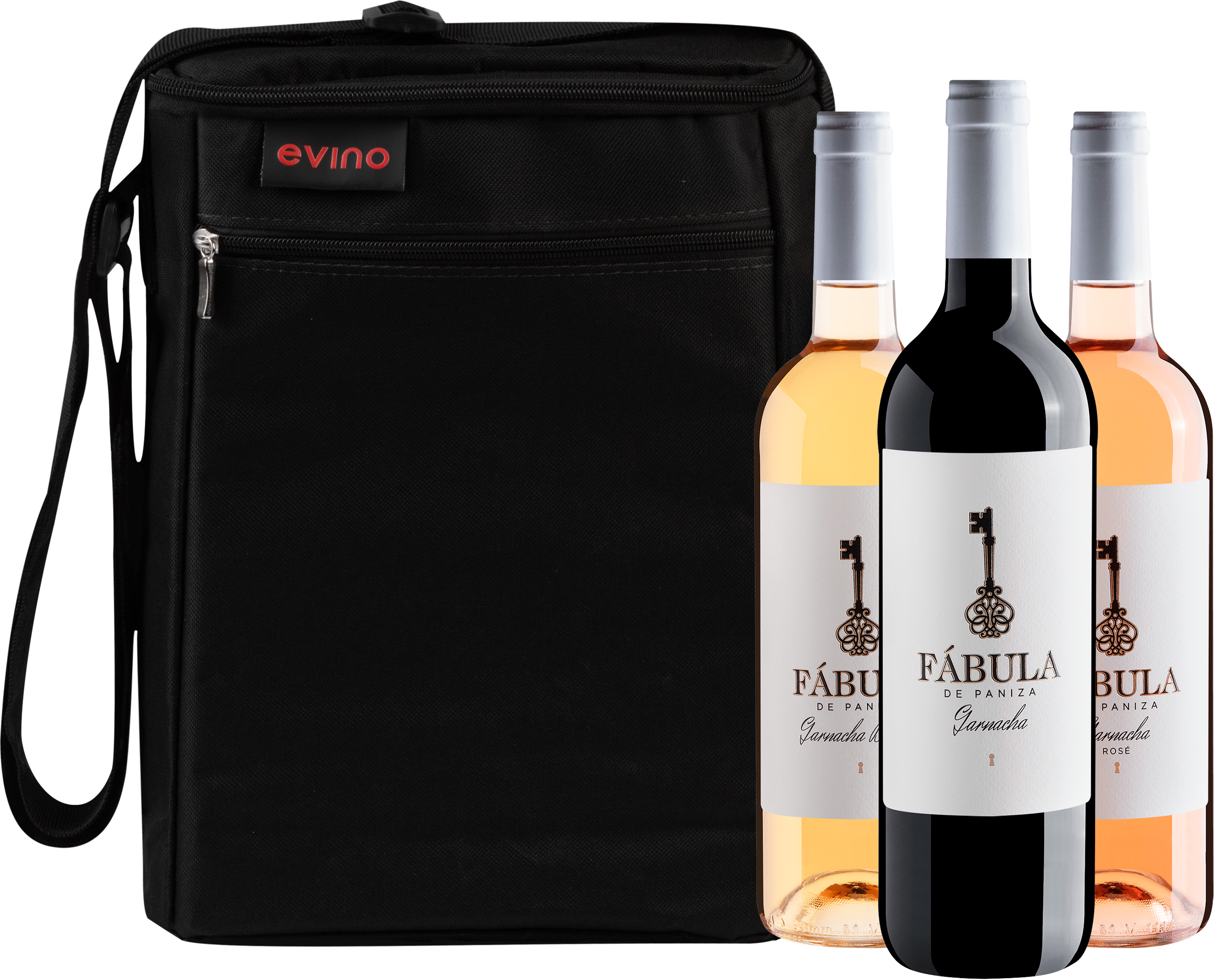 Kit Fábula de Paniza | 1 Tinto + 1 Branco + 1 Rosé + Bolsa Exclusiva