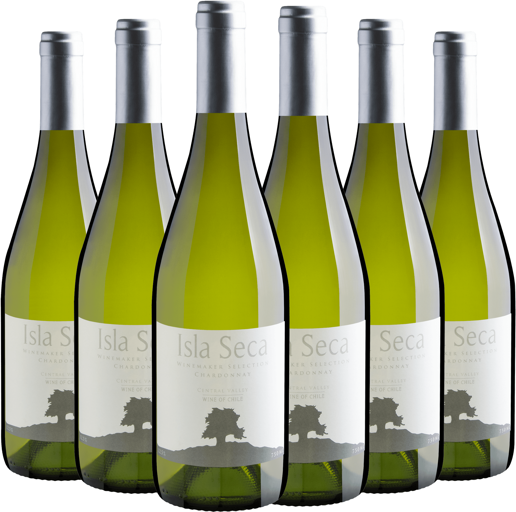 Kit 6 Isla Seca Winemaker Selection Chardonnay Central Valley D.O.