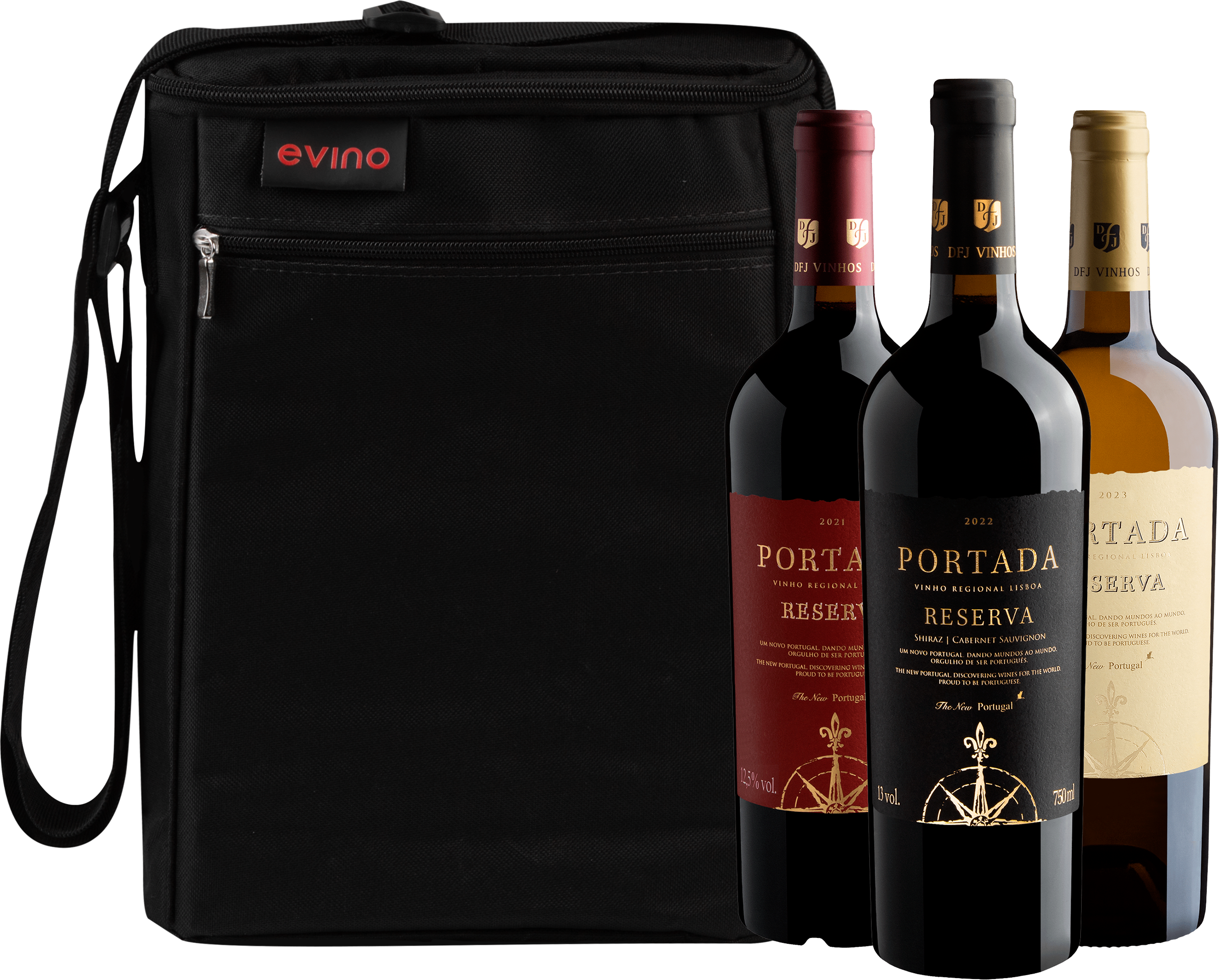 Kit Família Portada Reserva | 3 garrafas + Bolsa Exclusiva