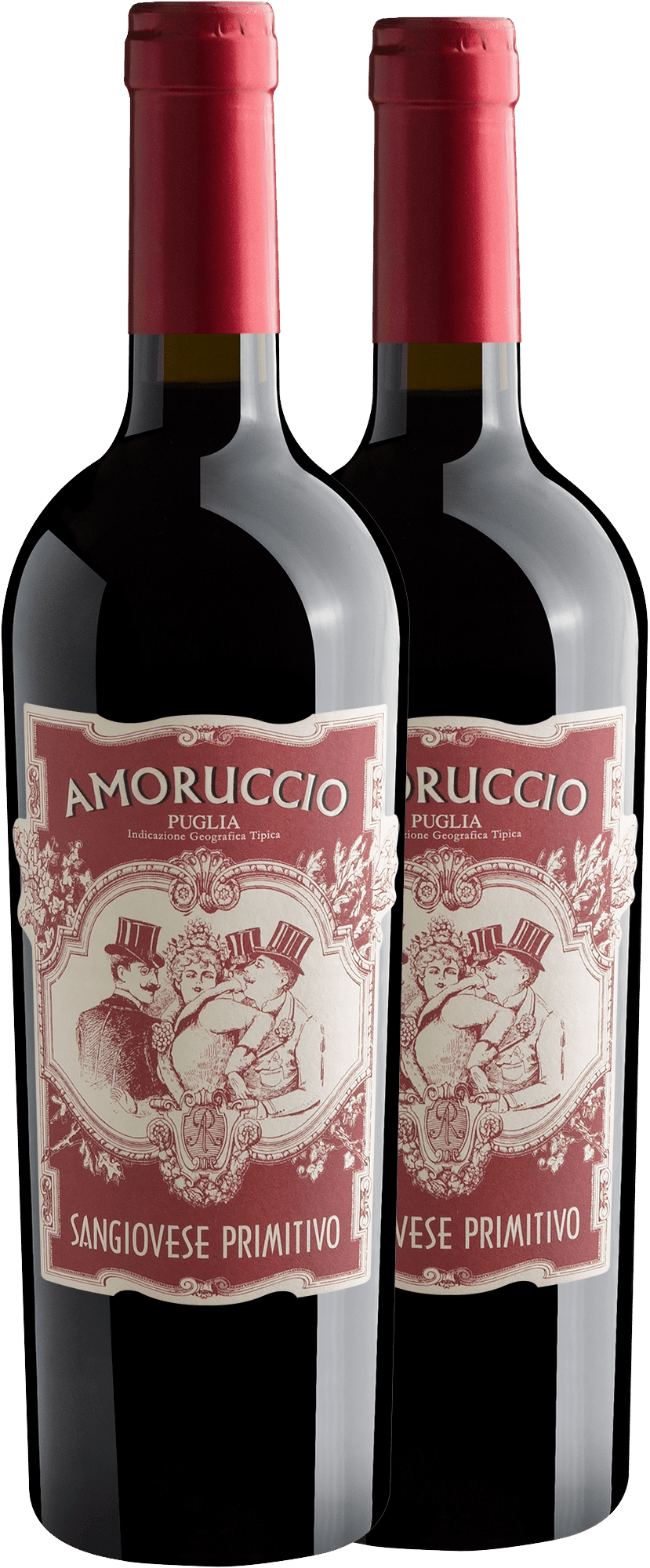 Kit 2 Amoruccio Sangiovese Primitivo Puglia IGT