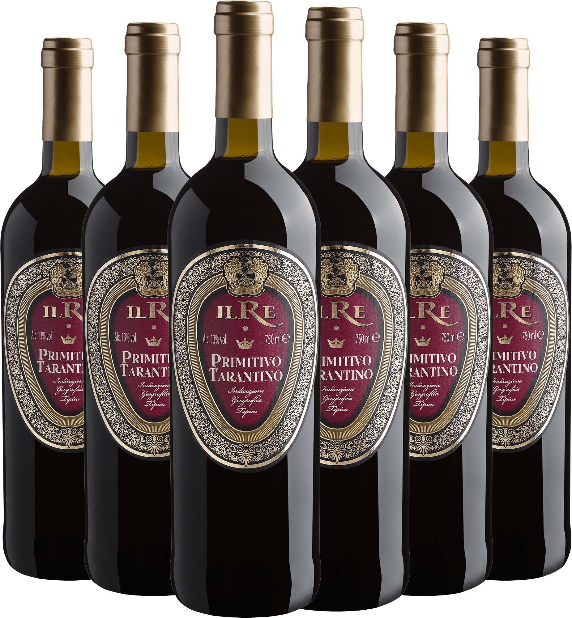 Kit 6 IL Re Primitivo Tarantino IGT