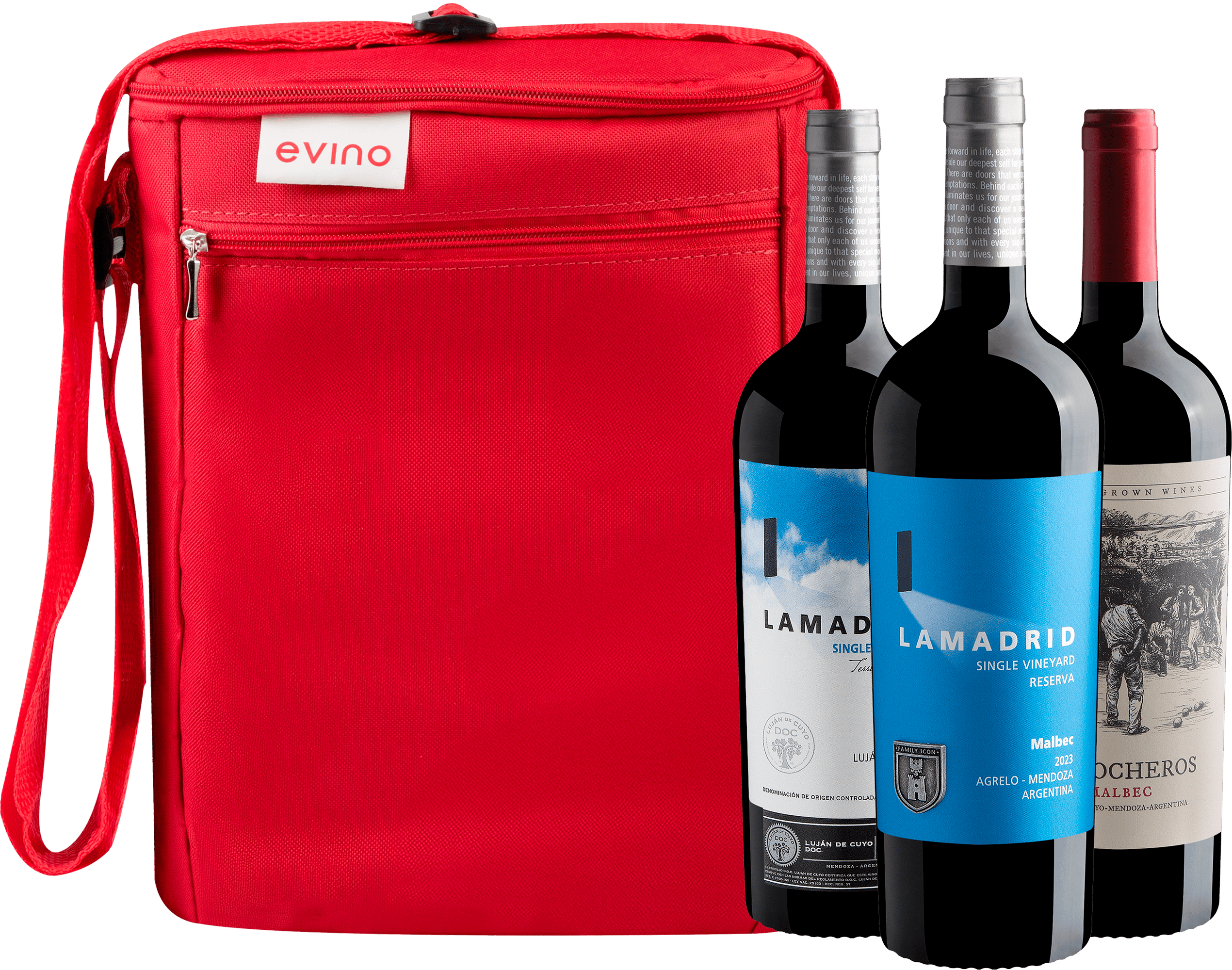 Kit Família Lamadrid | 3 garrafas + Bolsa Exclusiva*