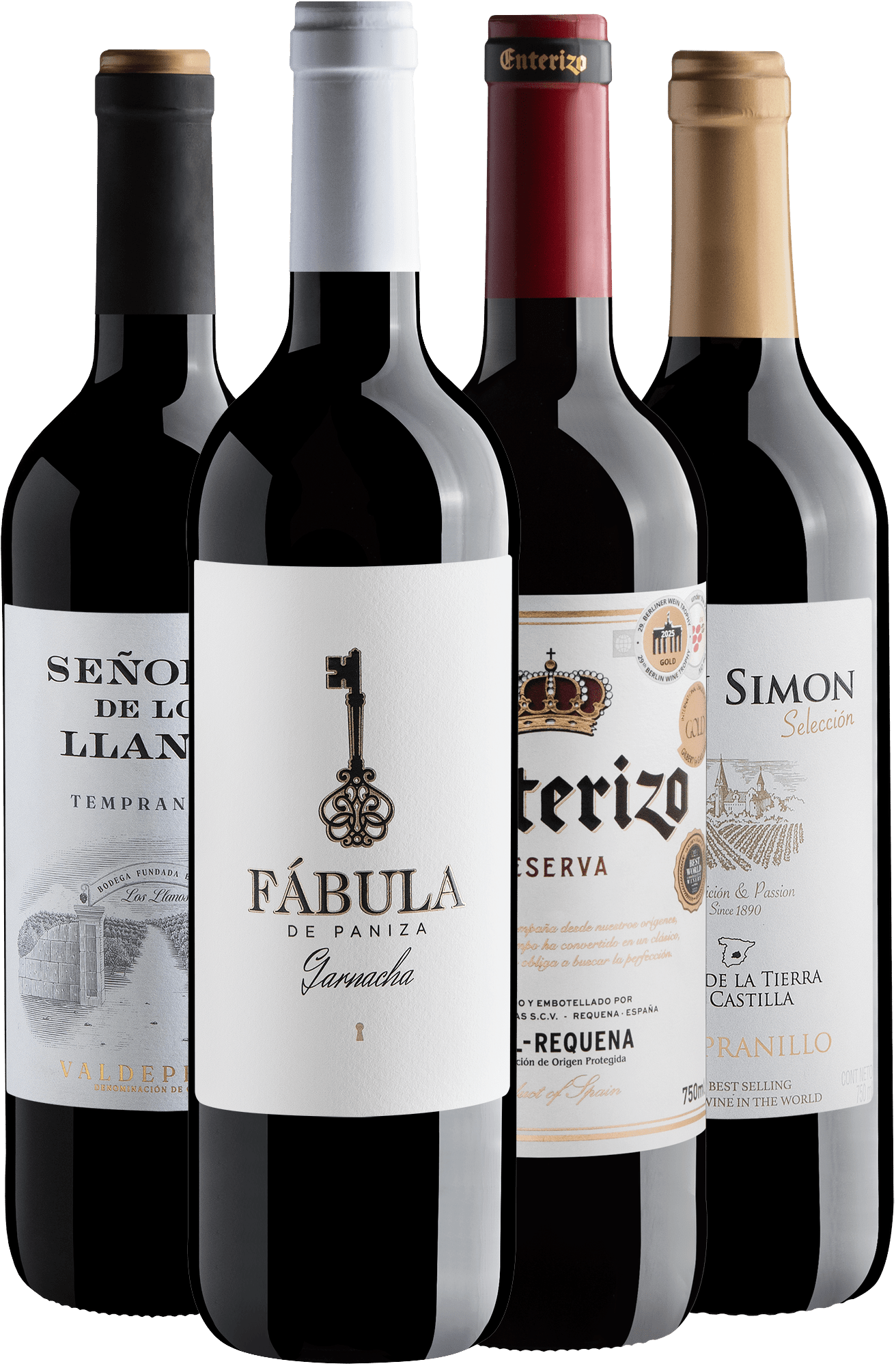 Kit Espanhóis Best Sellers | 4 garrafas por R$39,90 cada