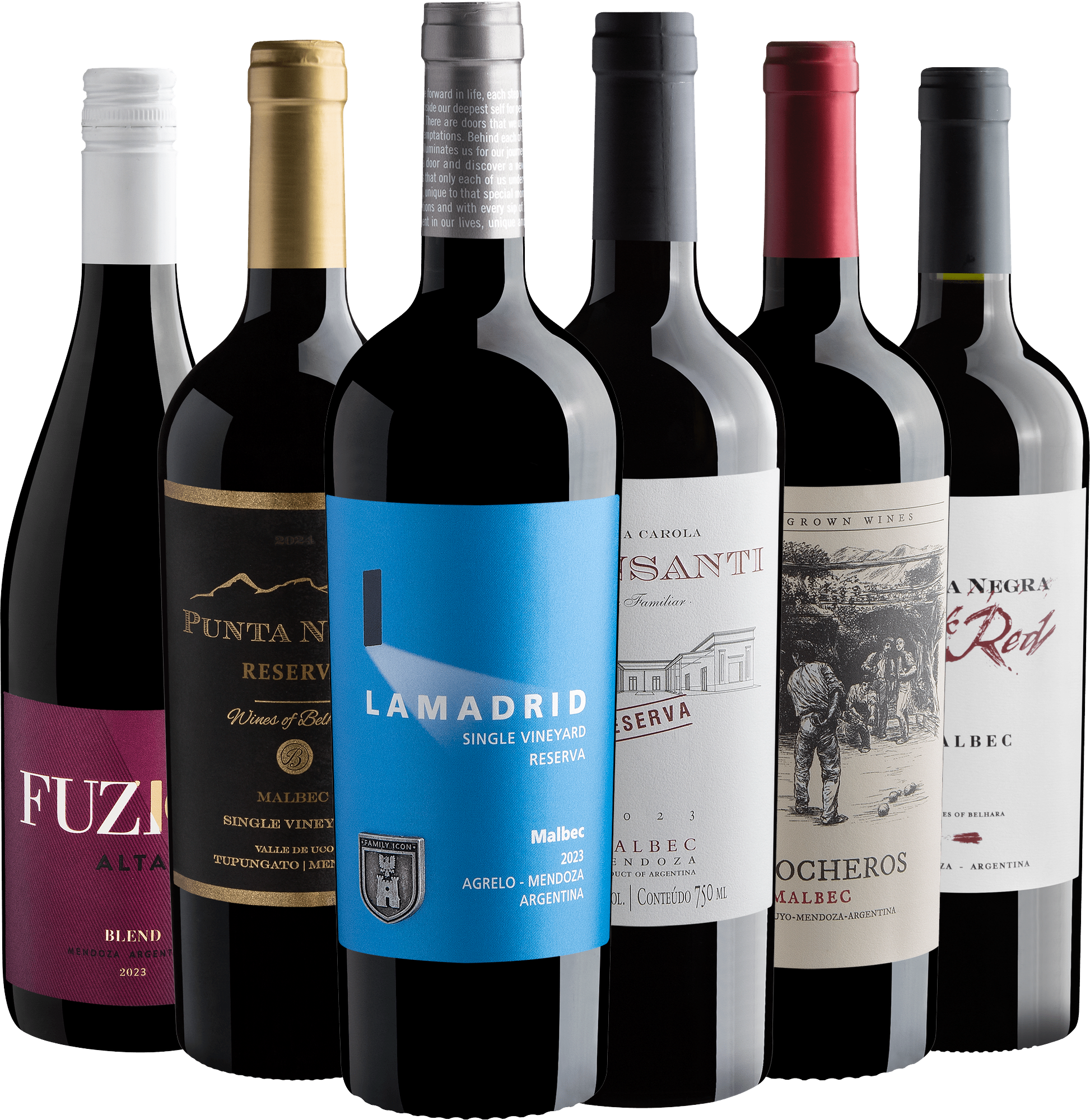 Kit ícones da Argentina | 6 garrafas por R$69,90 cada