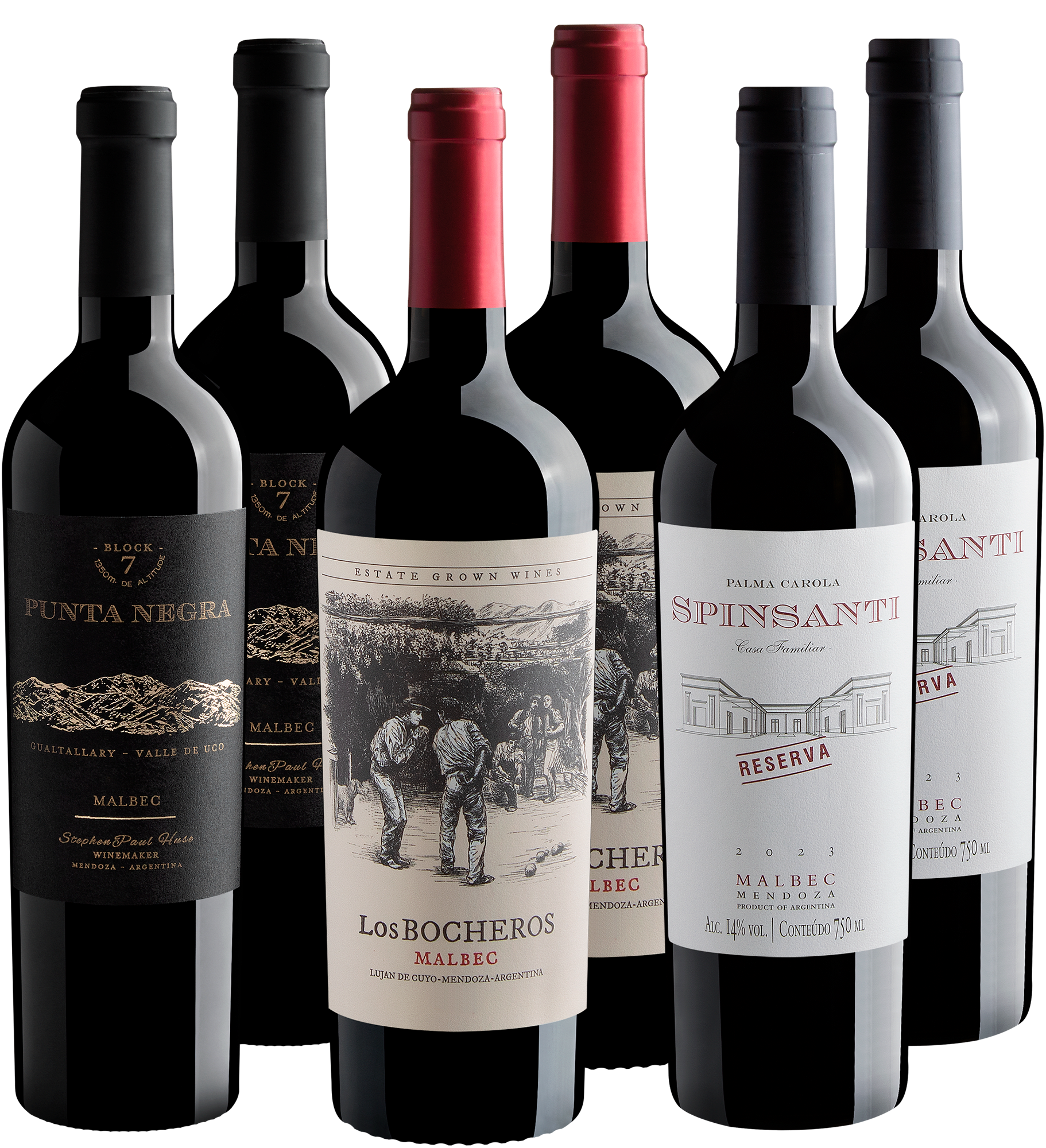 Kit Malbecs Premium em Dobro | 6 garrafas por R$74,90 cada