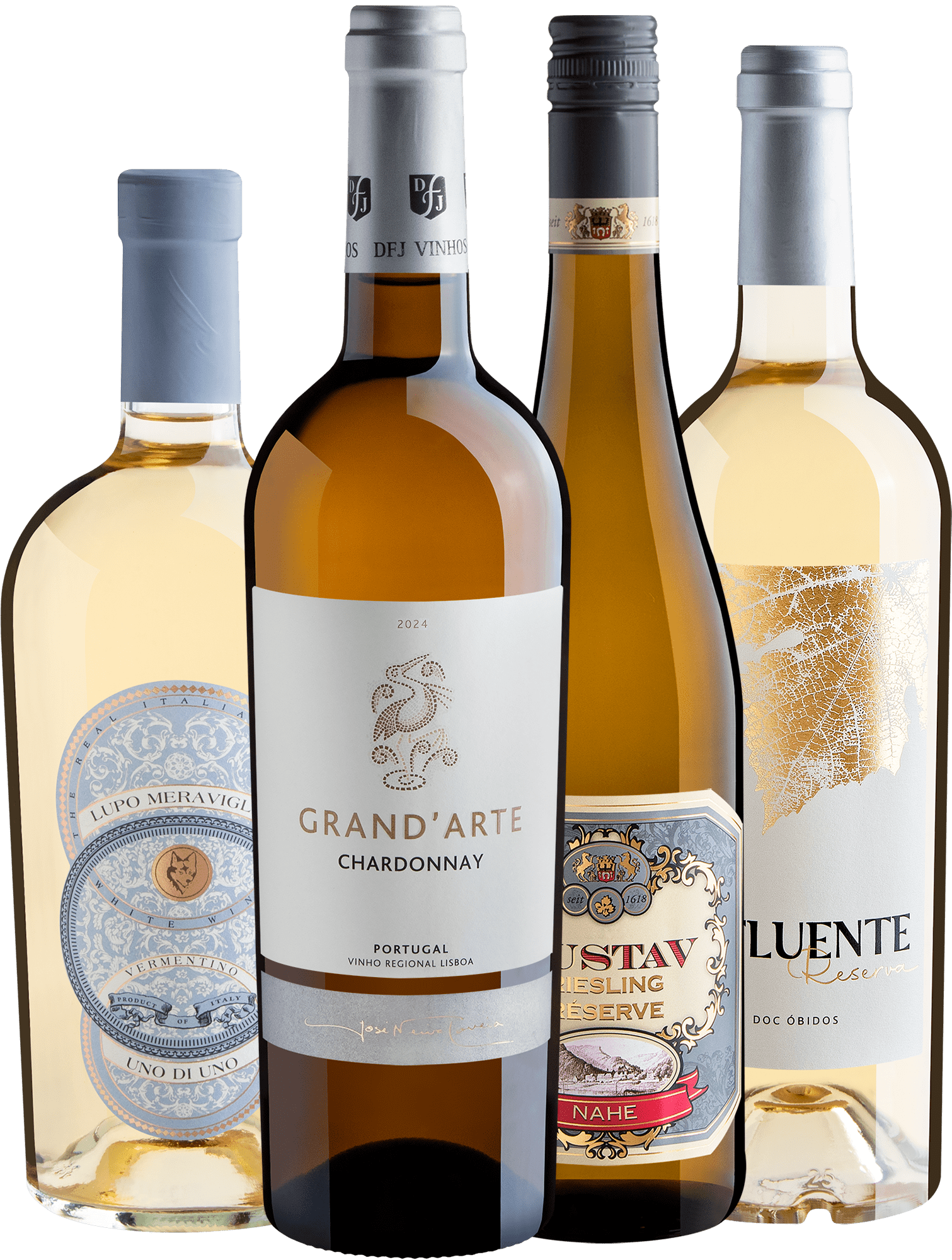 Kit 4 Vinhos Refrescantes Premium por R$79,90 cada garrafa