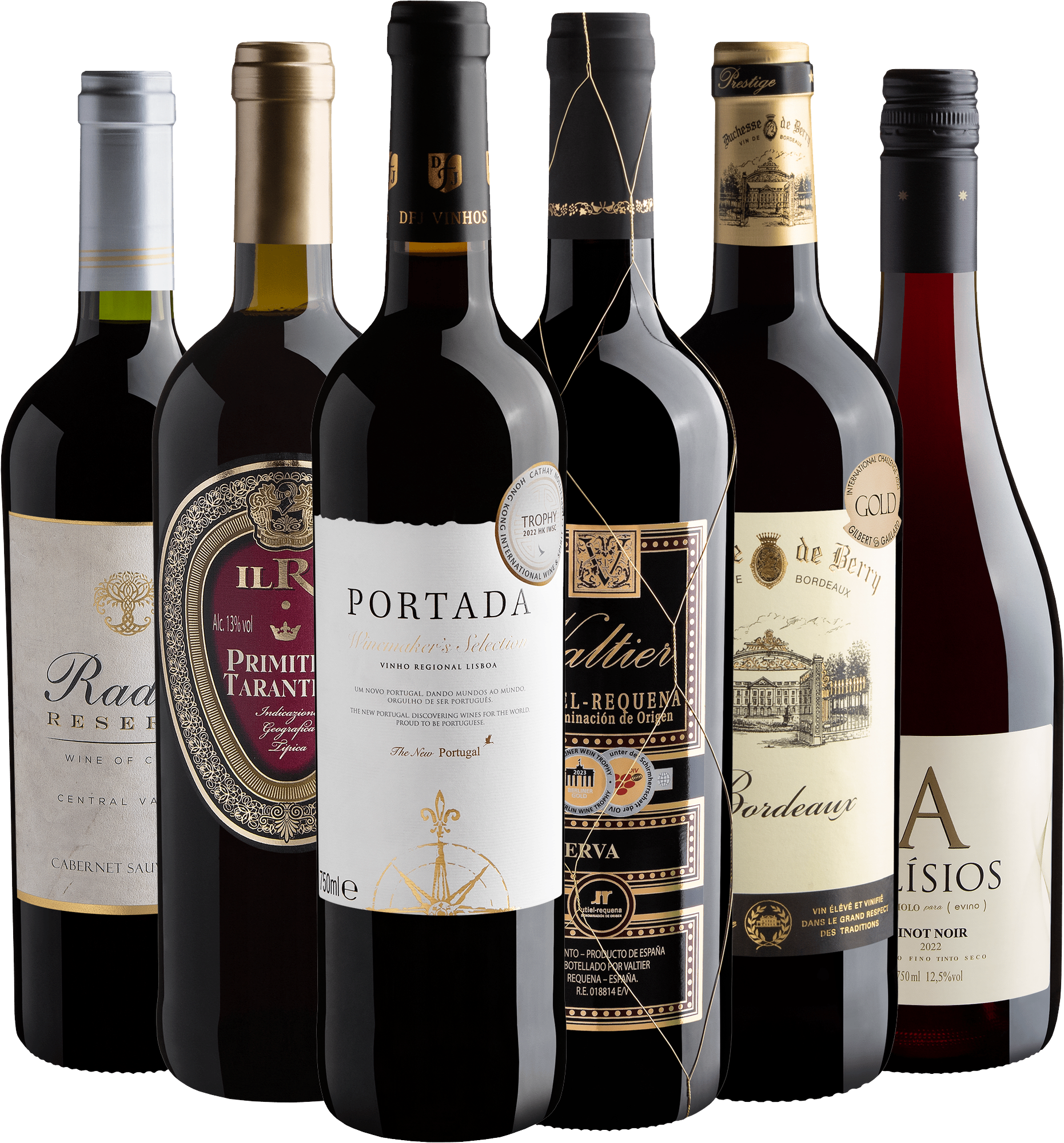 Kit 6 Vinhos Volta ao Mundo por R$52,90 cada garrafa