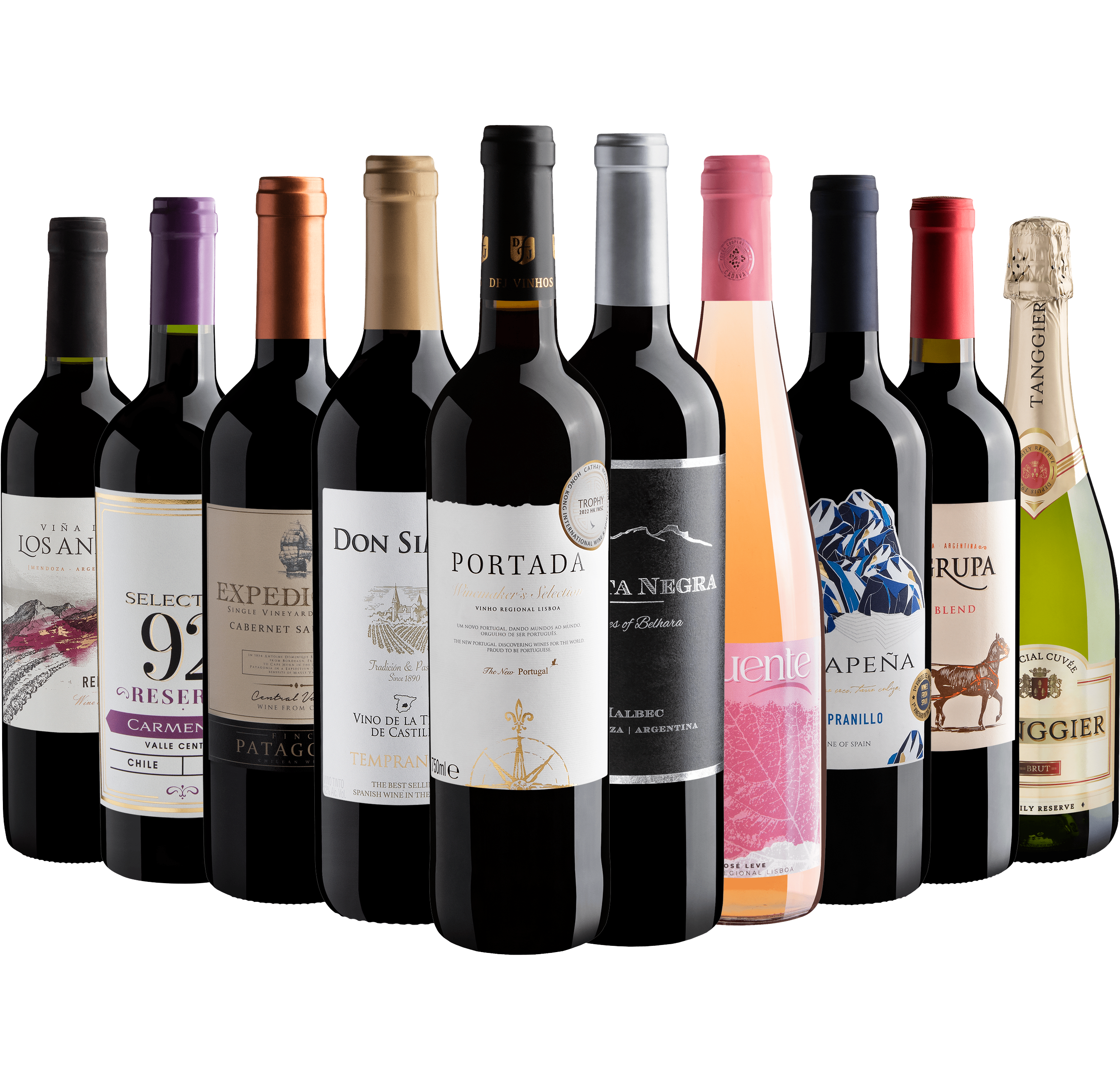 Kit 10 Best Sellers da Semana do Consumidor por R$29,90 cada garrafa