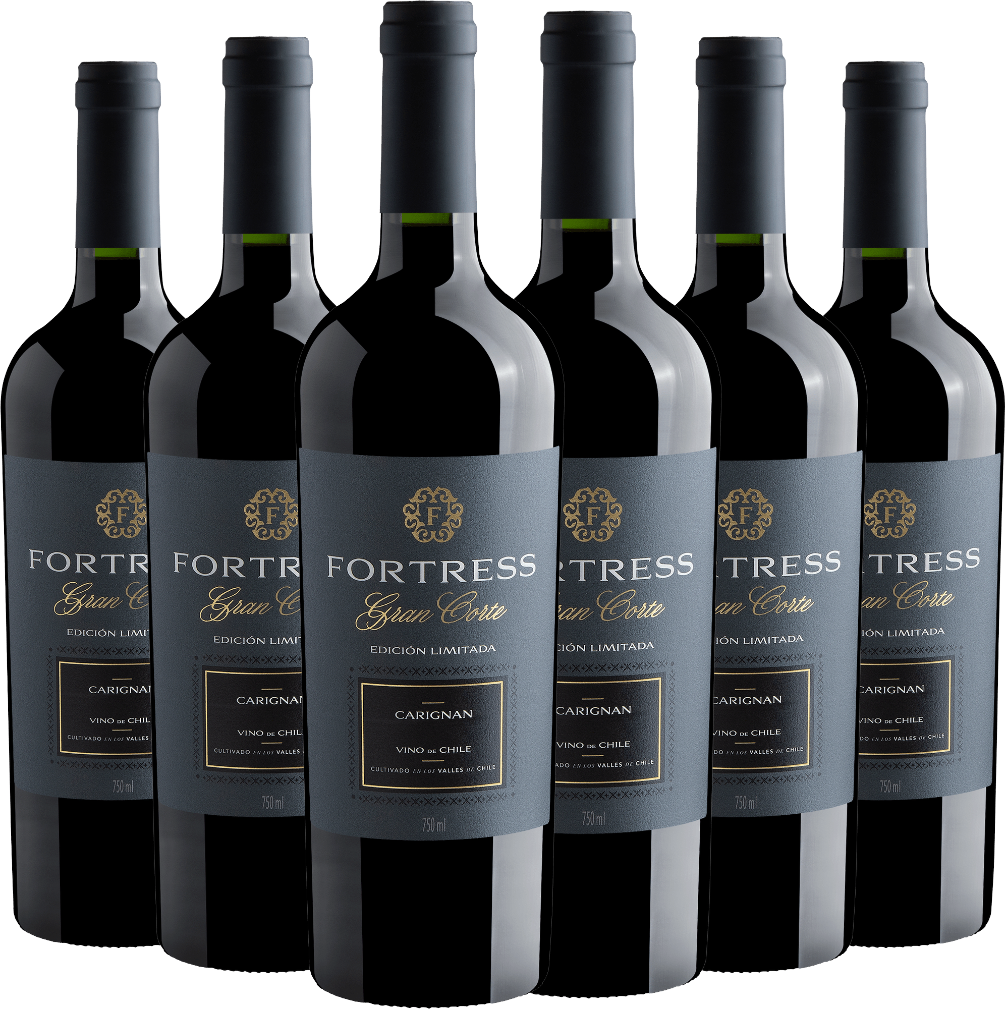 Kit 6 Fortress Gran Corte Edición Limitada Carignan 