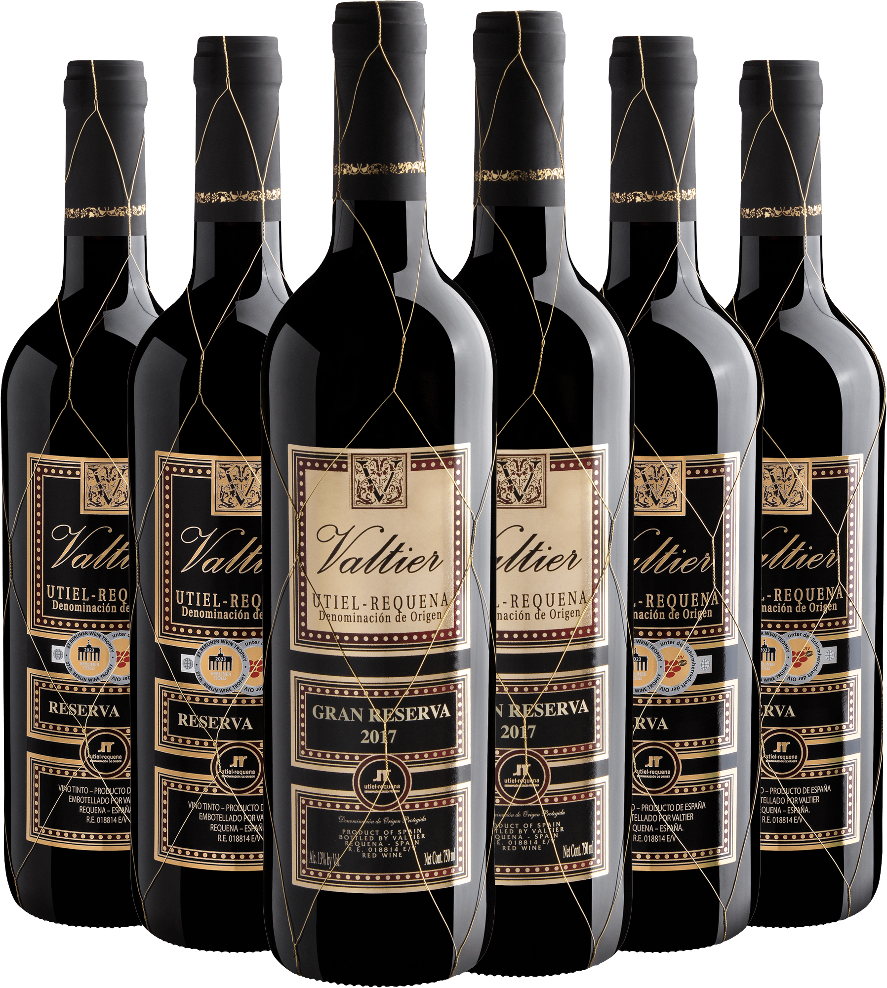 Kit Valtier: 4 Reserva + 2 Gran Reserva 