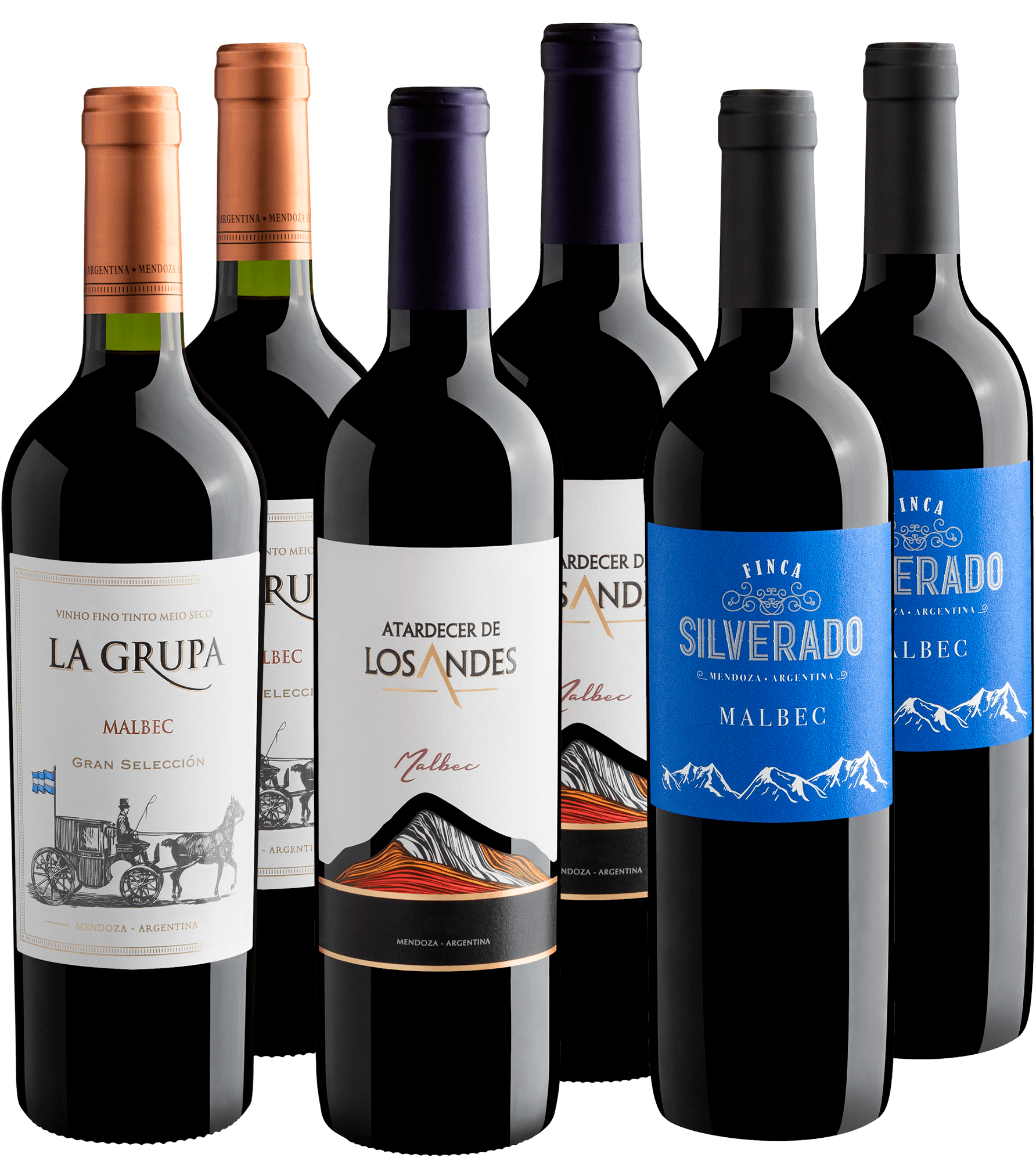 Kit Malbecs em Dobro | 6 garrafas por R$ 32,90 cada