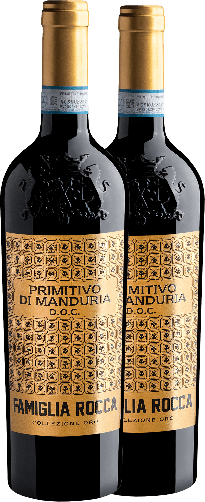 Kit 2 Rocca Primitivo di Manduria DOC 