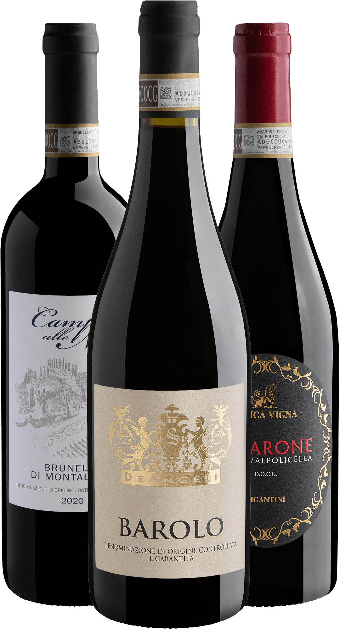 Kit 3 Vinhos Italianos Notáveis