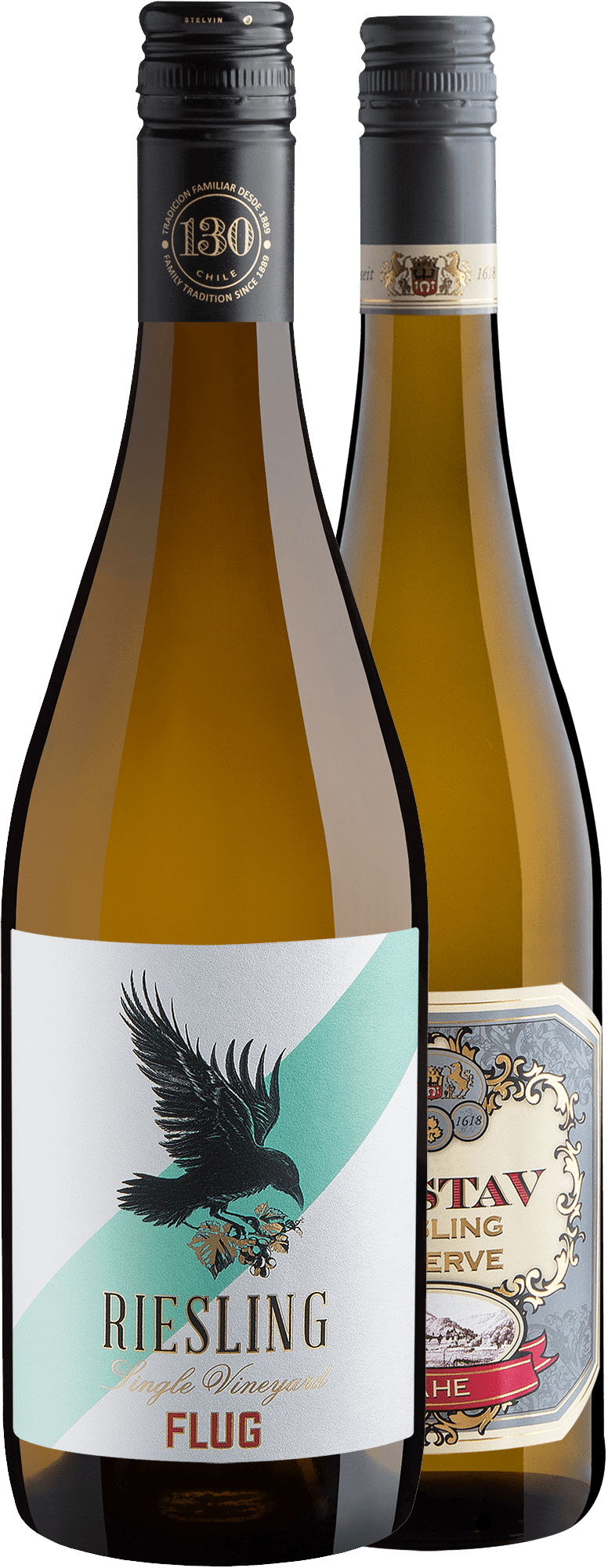 Kit Riesling | 1 Flug Single Vineyard + 1 Gustav Réserve Nahe