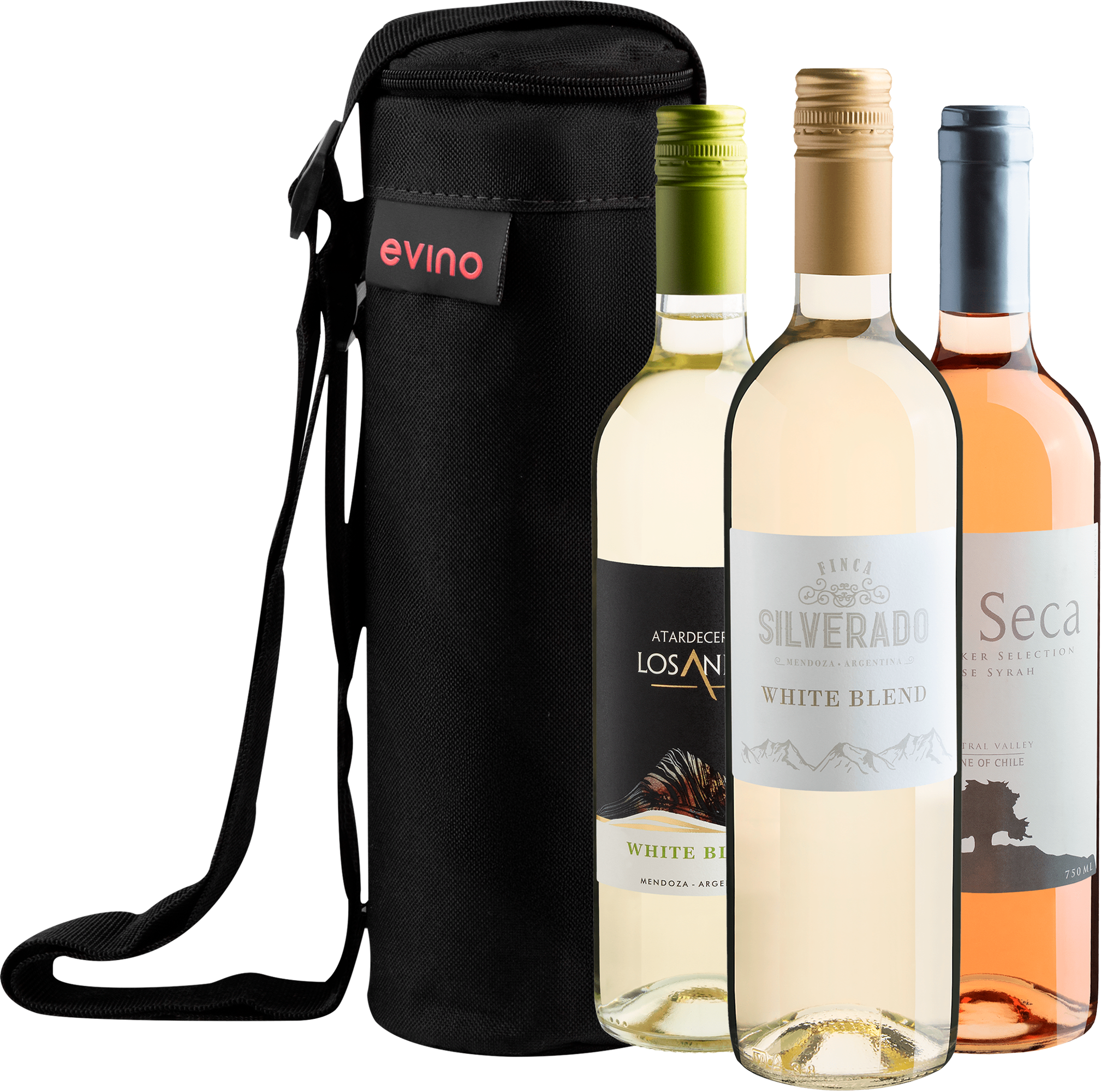 Kit 3 Vinhos Refrescantes + Bolsa Exclusiva