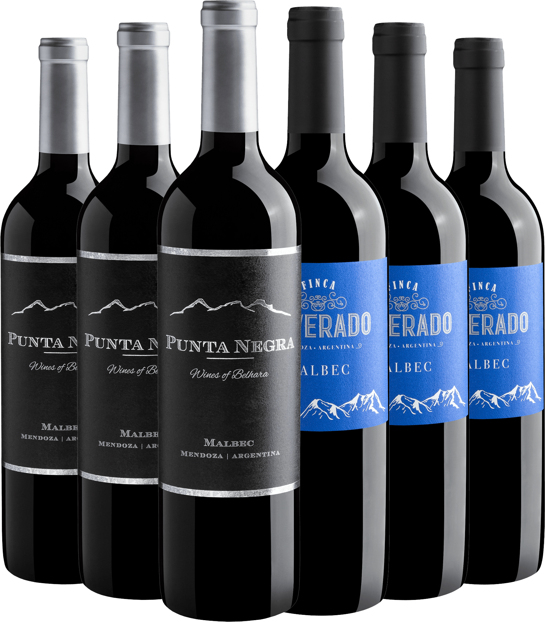Kit Malbecs | 3 Punta Negra Wines of Belhara + 3 Finca Silverado
