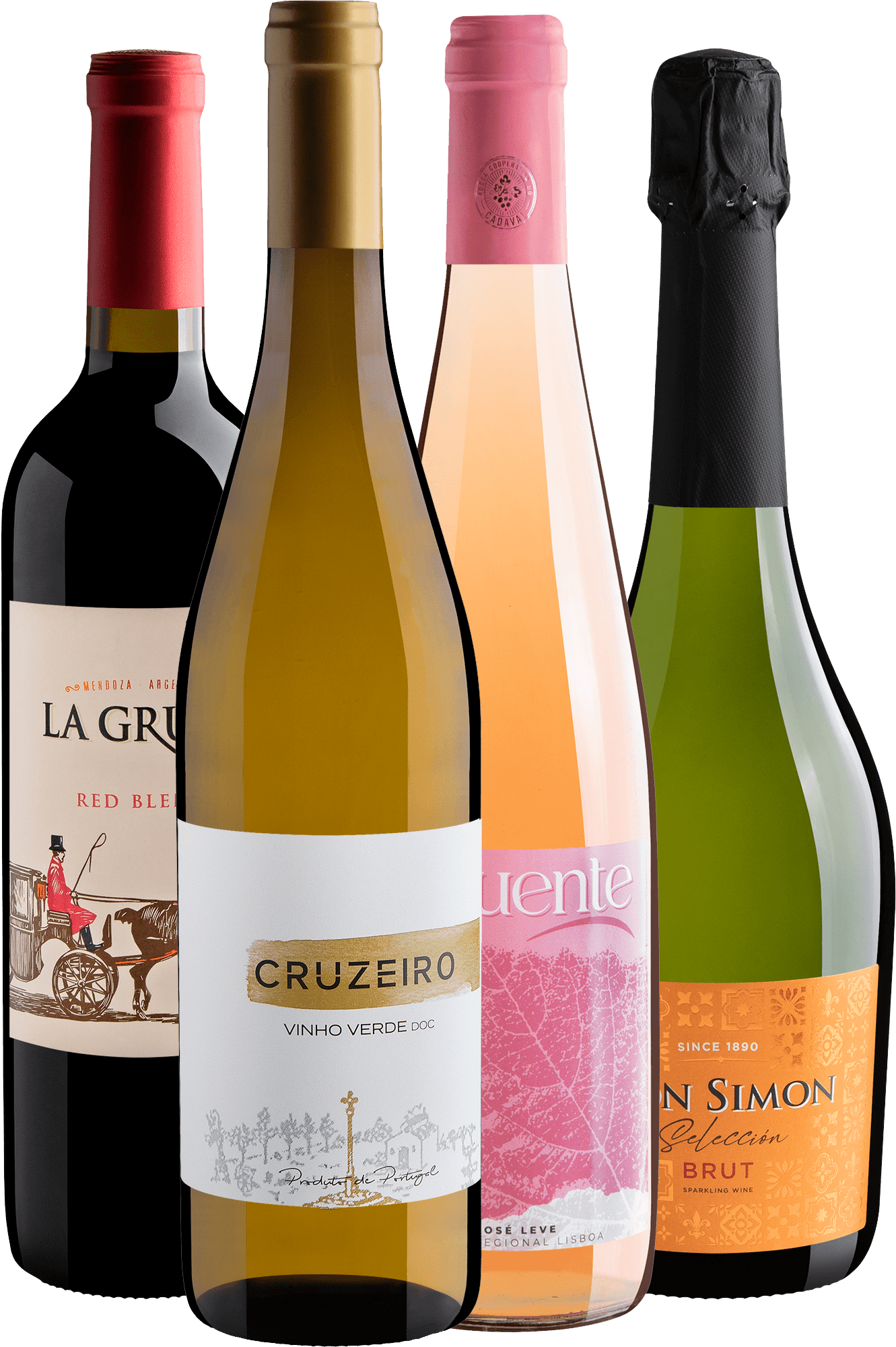 Kit 4 Vinhos Aniversário Evino por Saulo Sampaio