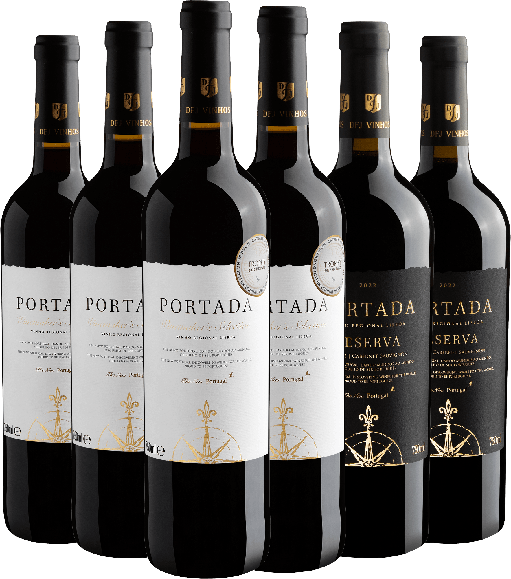 Kit Portada: 4 Winemaker's Selection + 2 Reserva Black Shiraz | Cabernet Sauvignon 