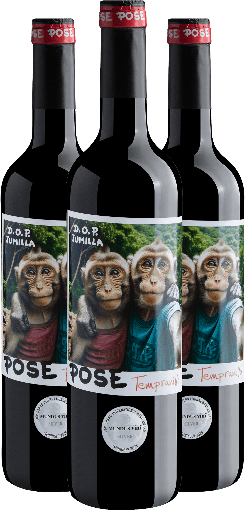 Kit 3 Pose Tempranillo Jumilla DOP