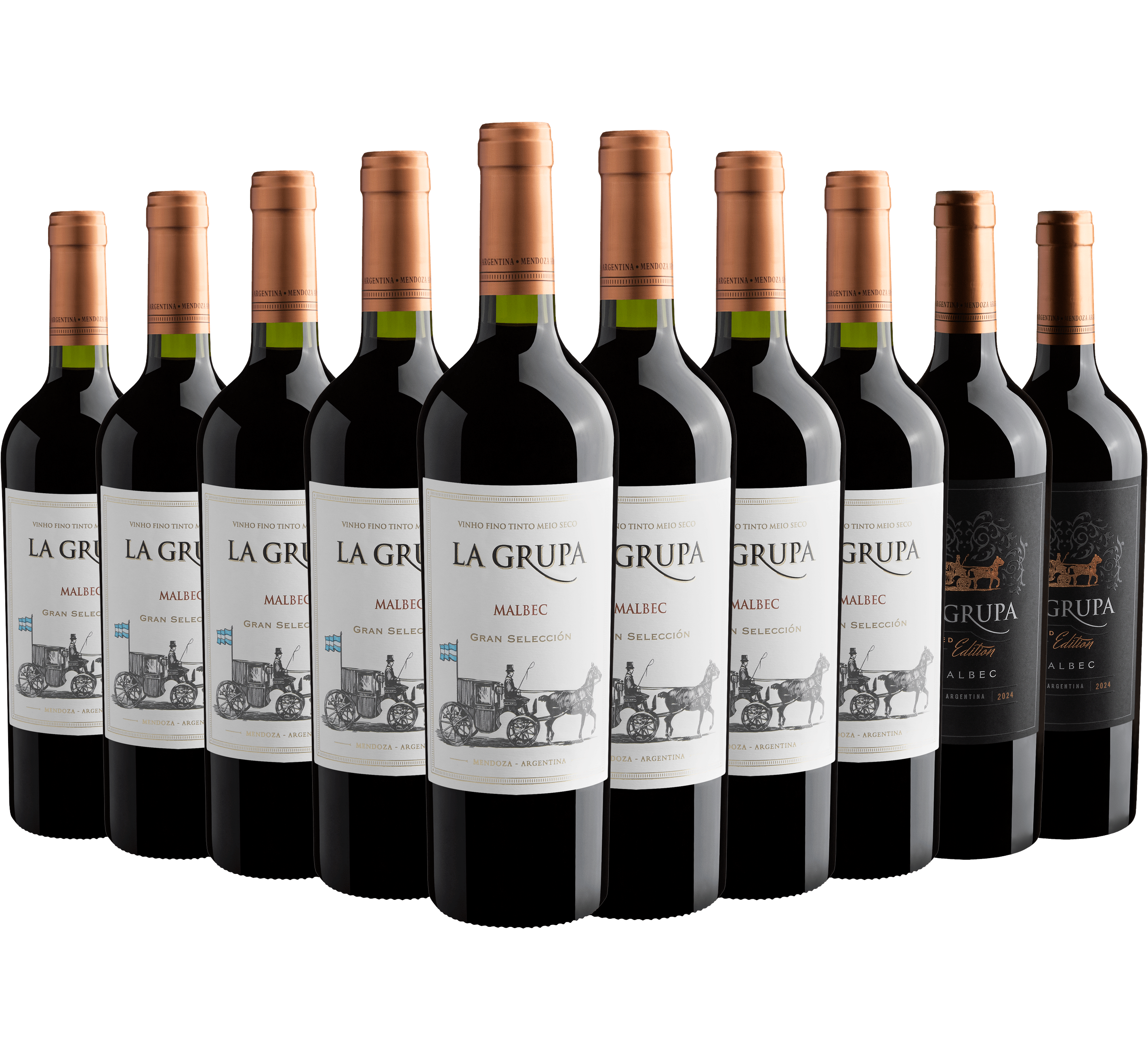 Kit La Grupa Malbec: 8 Gran Selección + 2 Limited Edition*	