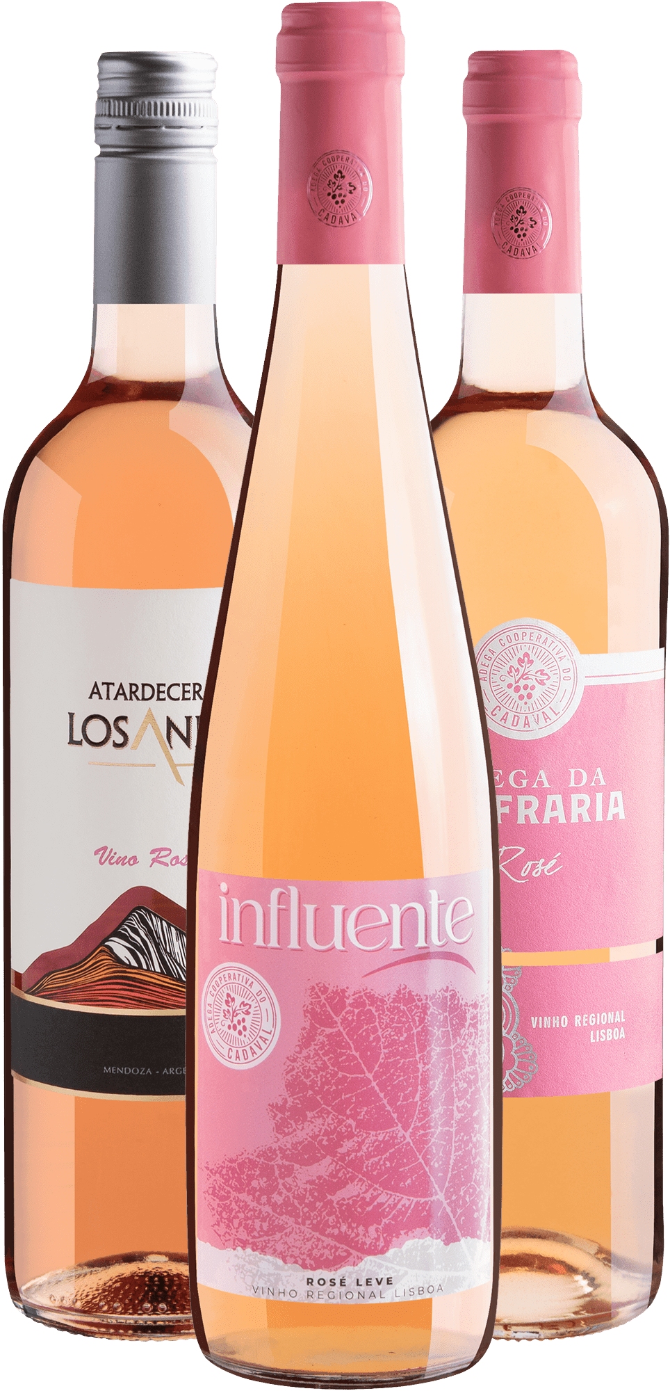 Kit Rosés | 2 Portugueses + 1 Argentino