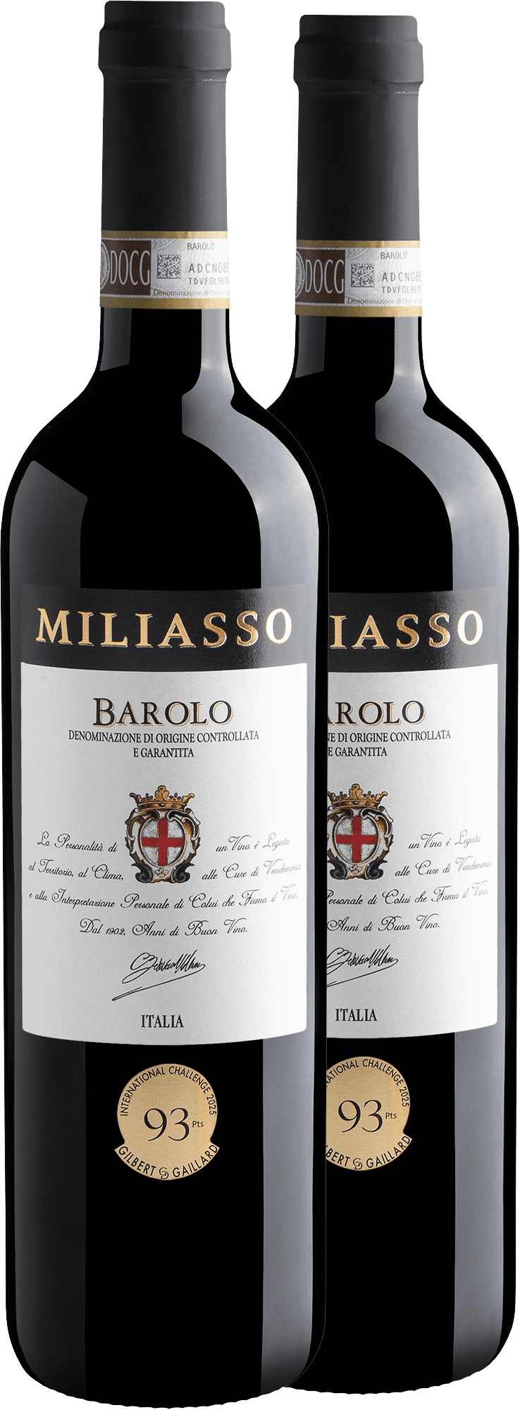 Kit 2 Miliasso Barolo DOCG