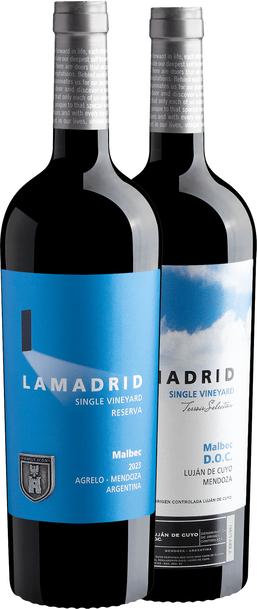 Kit Lamadrid Malbec: 1 Reserva + 1 Terroir Selection