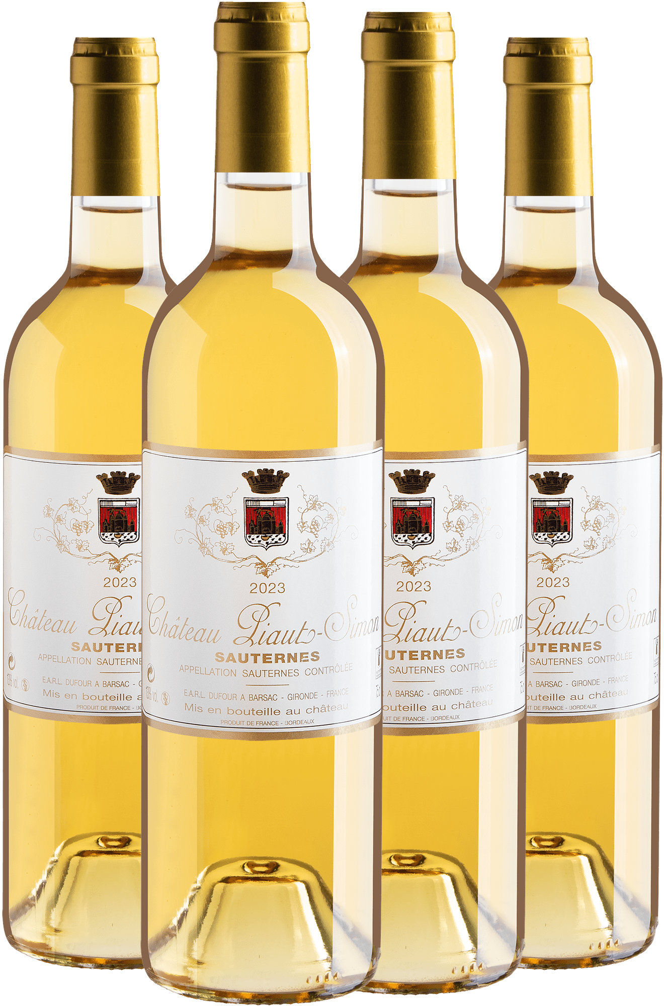 Kit 4 Château Piaut-Simon Sauternes