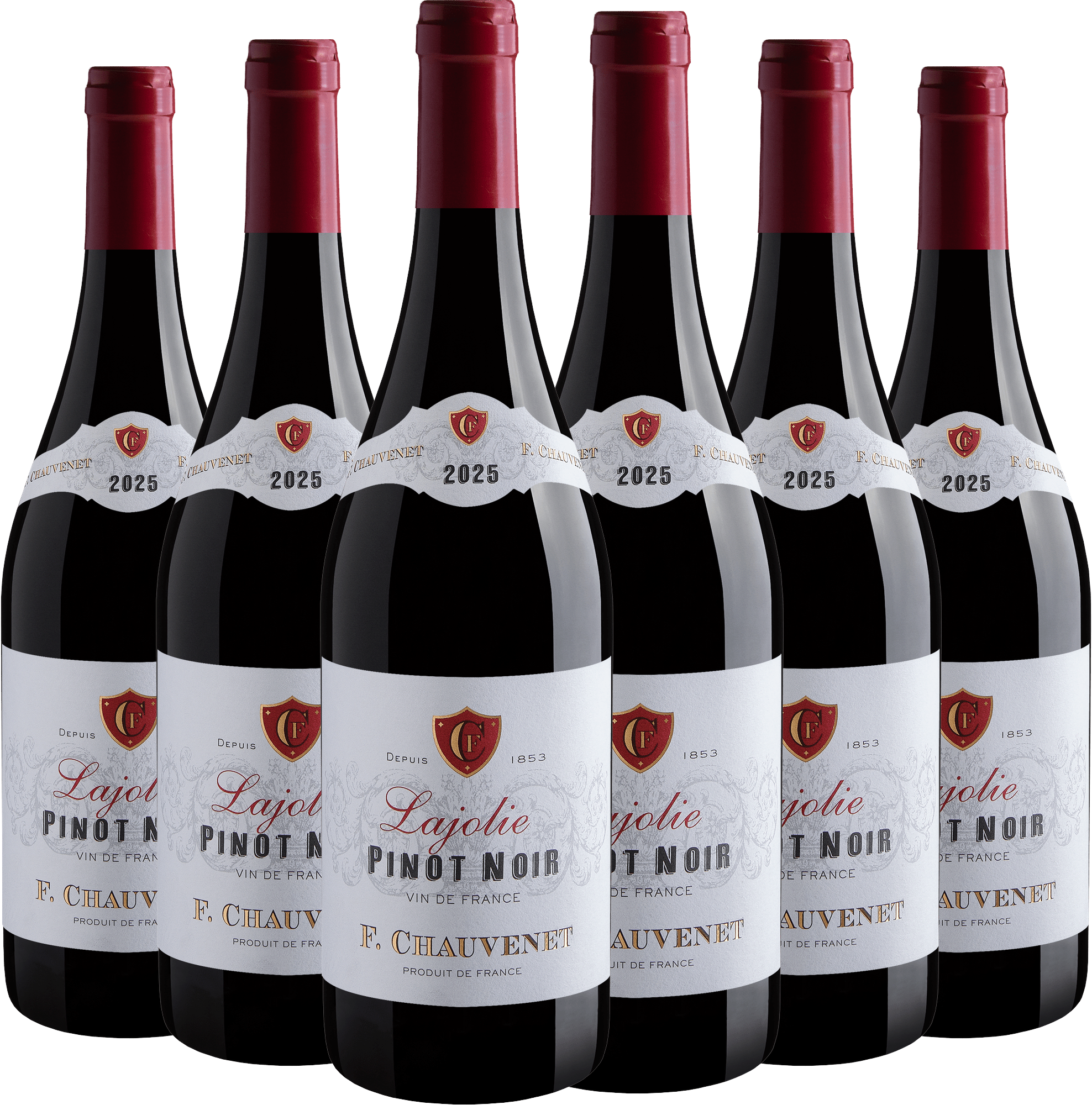 Kit 6 F. Chauvenet Lajolie Pinot Noir
