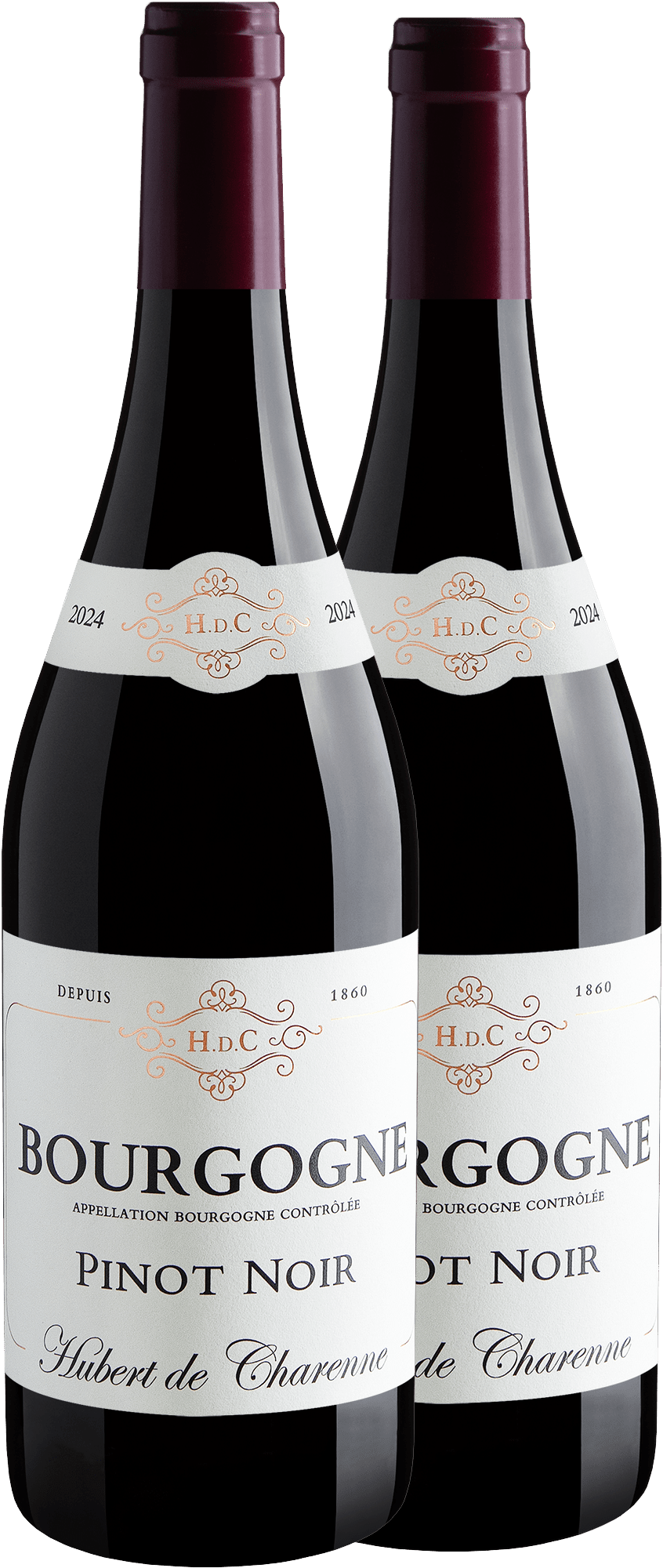 Kit 2 Veuve Ambal Hubert de Charenne Bourgogne Pinot Noir 2024