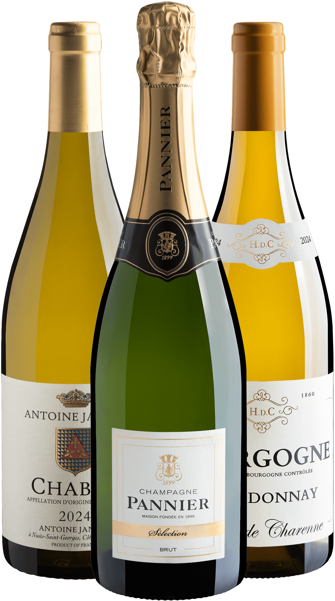 Kit 3 Vinhos Franceses Refrescantes Notáveis 