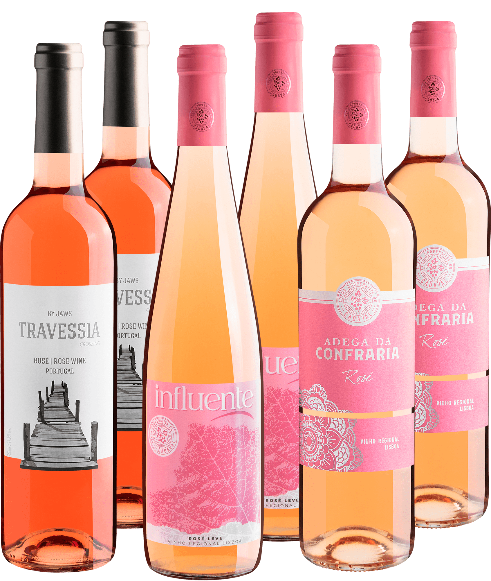 Kit Rosés Portugueses em Dobro | 6 garrafas