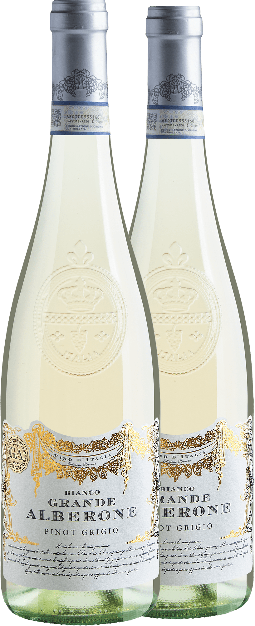 Kit 2 Grande Alberone Pinot Grigio delle Venezie DOC 
