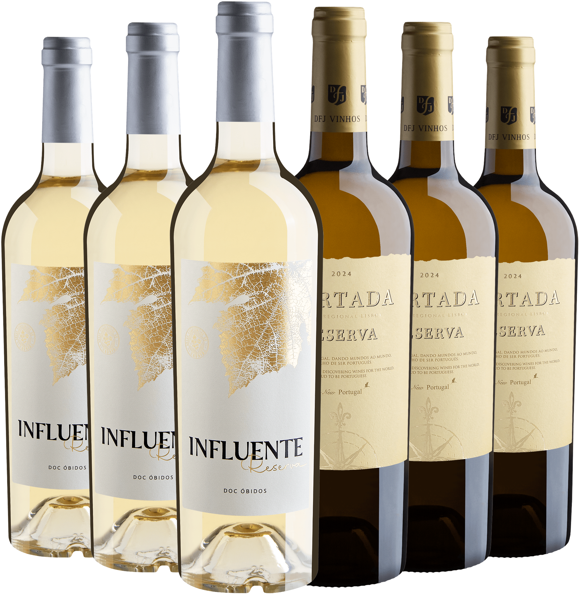 Kit Vinhos Brancos Reserva | 3 Influente + Portada 