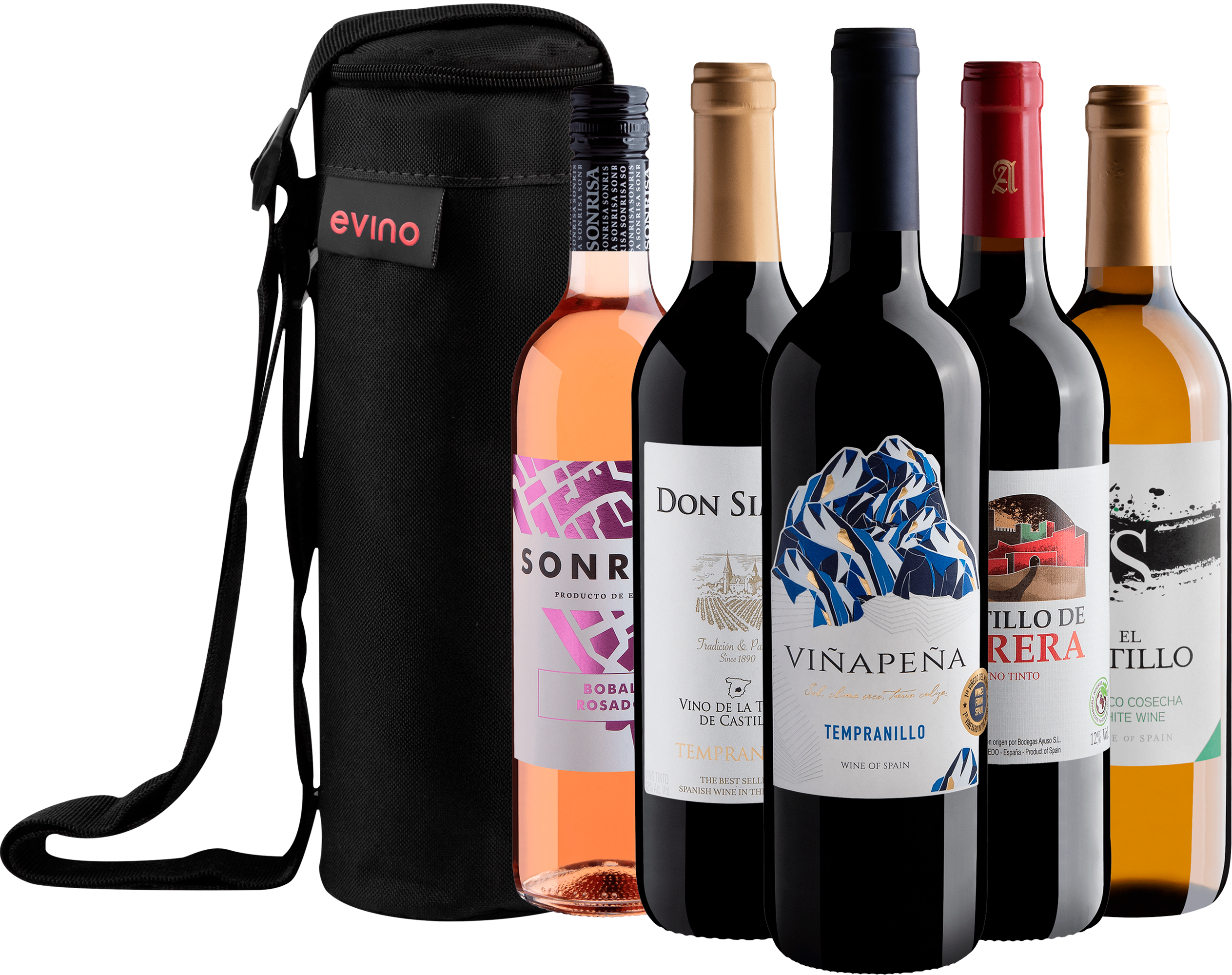 Kit 5 Espanhóis + Bolsa Exclusiva