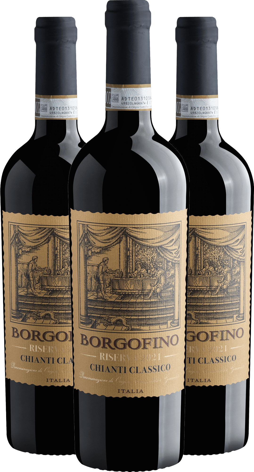 Kit 3 Borgofino Chianti Riserva DOCG 