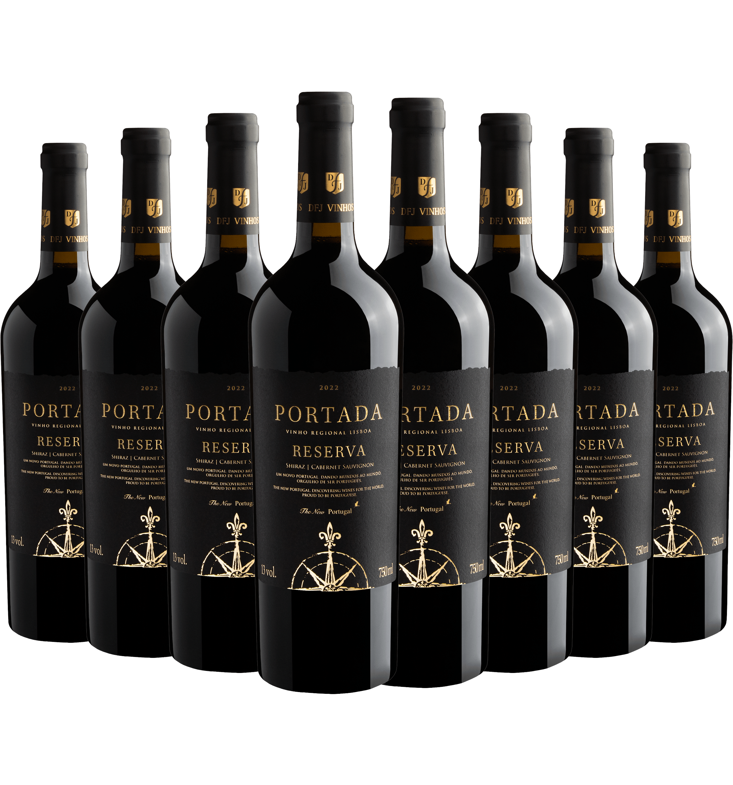 Kit 8 Portada Reserva Black Shiraz | Cabernet Sauvignon*