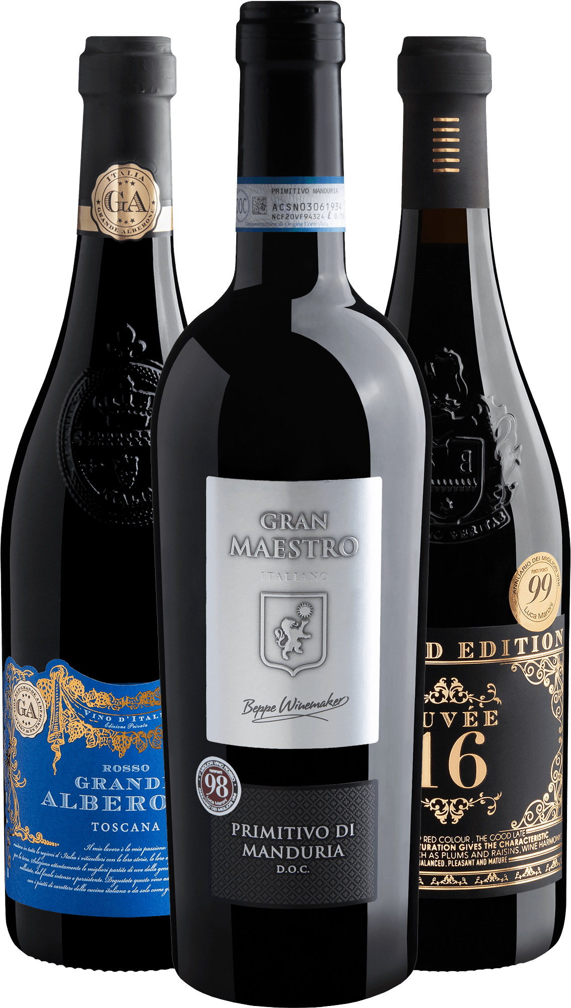 Kit 3 Italianos 98+ Pontos