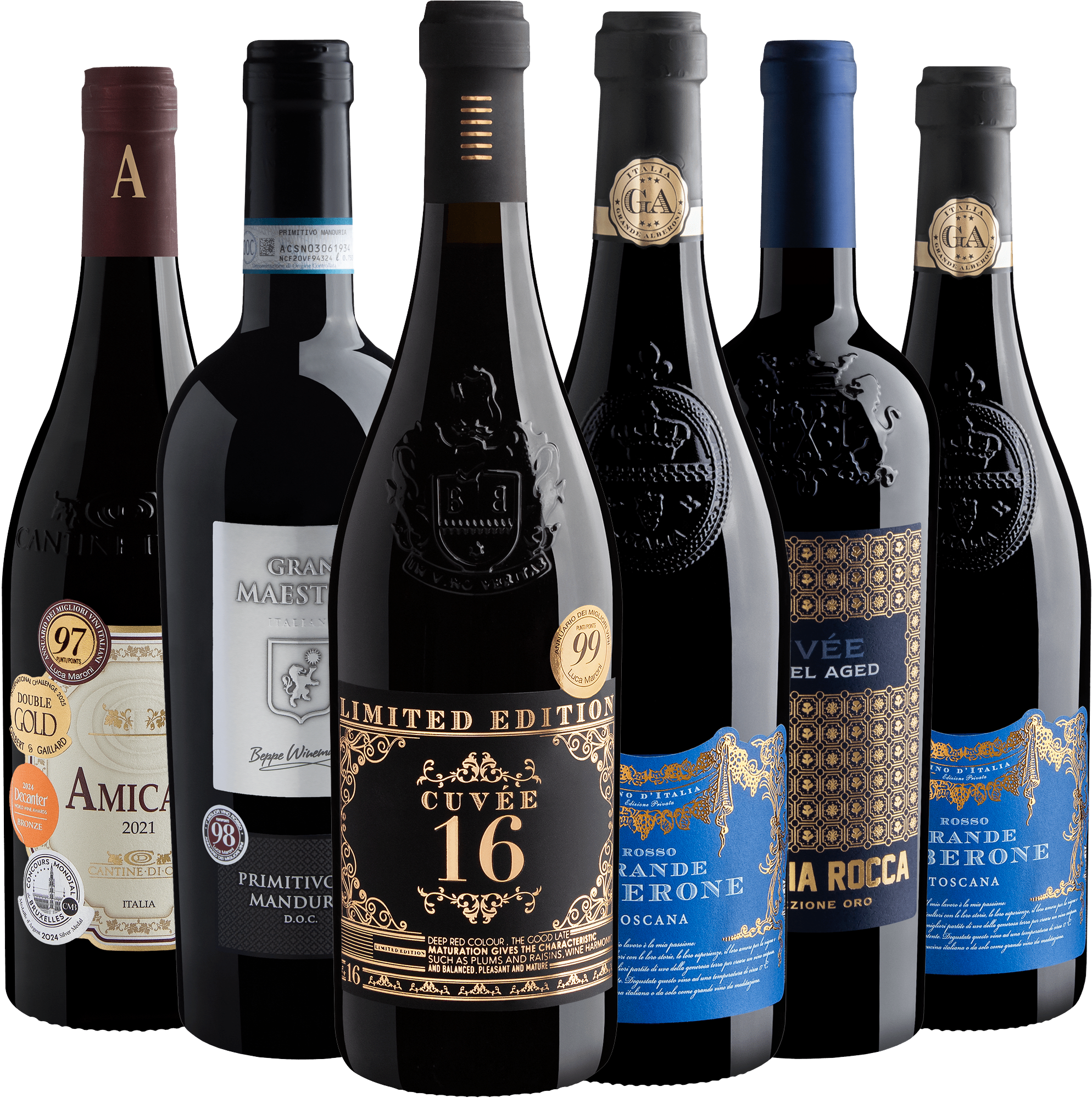 Kit 6 Italianos 95+ Pontos